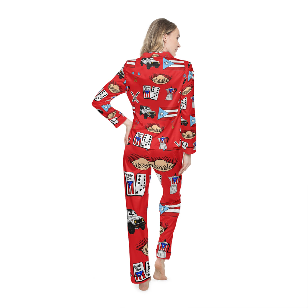 Cozy Puerto Rico Holiday Pajamas | Matching Family Set | Island Christmas Sleepwear