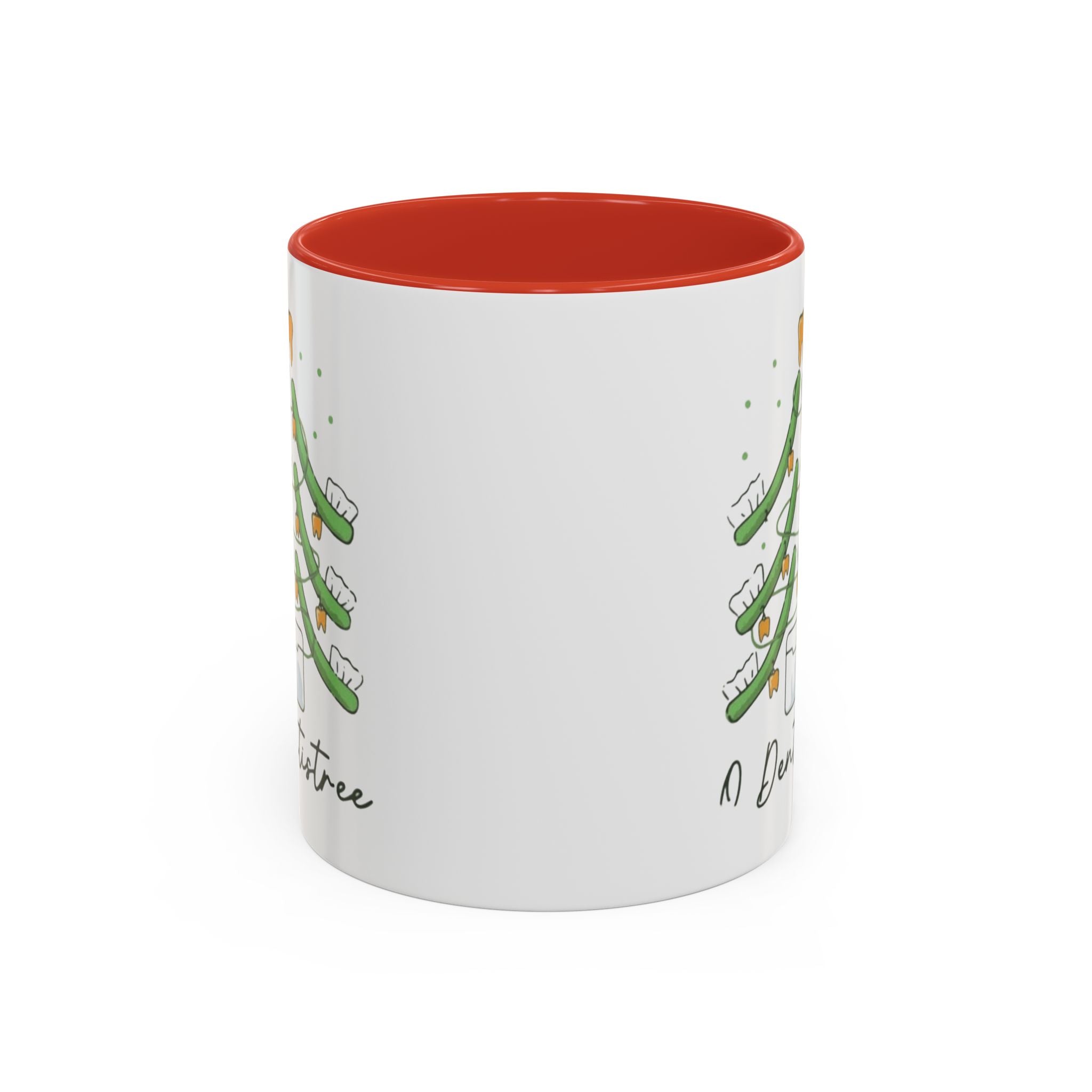 Dentist Christmas Mug - 'A Dentistree' Holiday Coffee Cup (11/15oz)