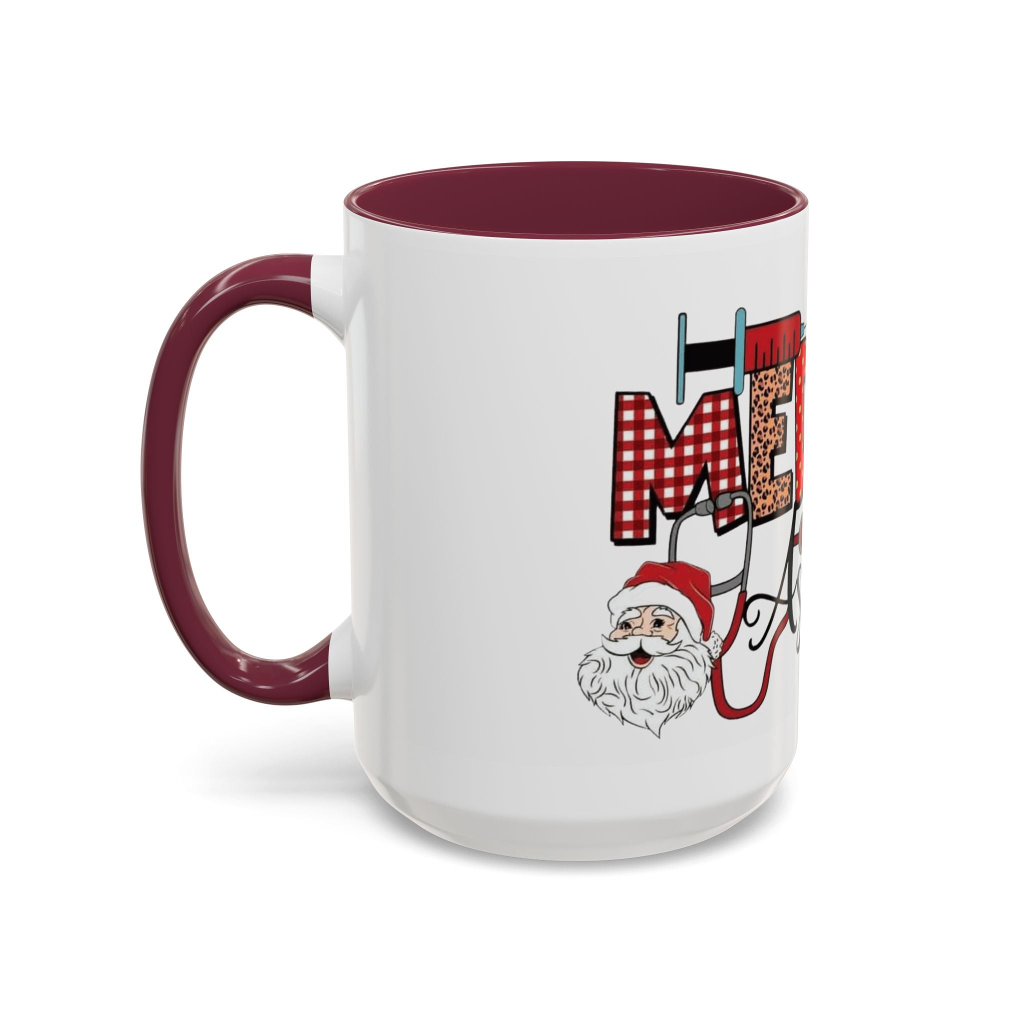 Medical Assistant Christmas Mug — Festive Colorful 11oz/15oz Coffee Cup Medical Christmas Mug