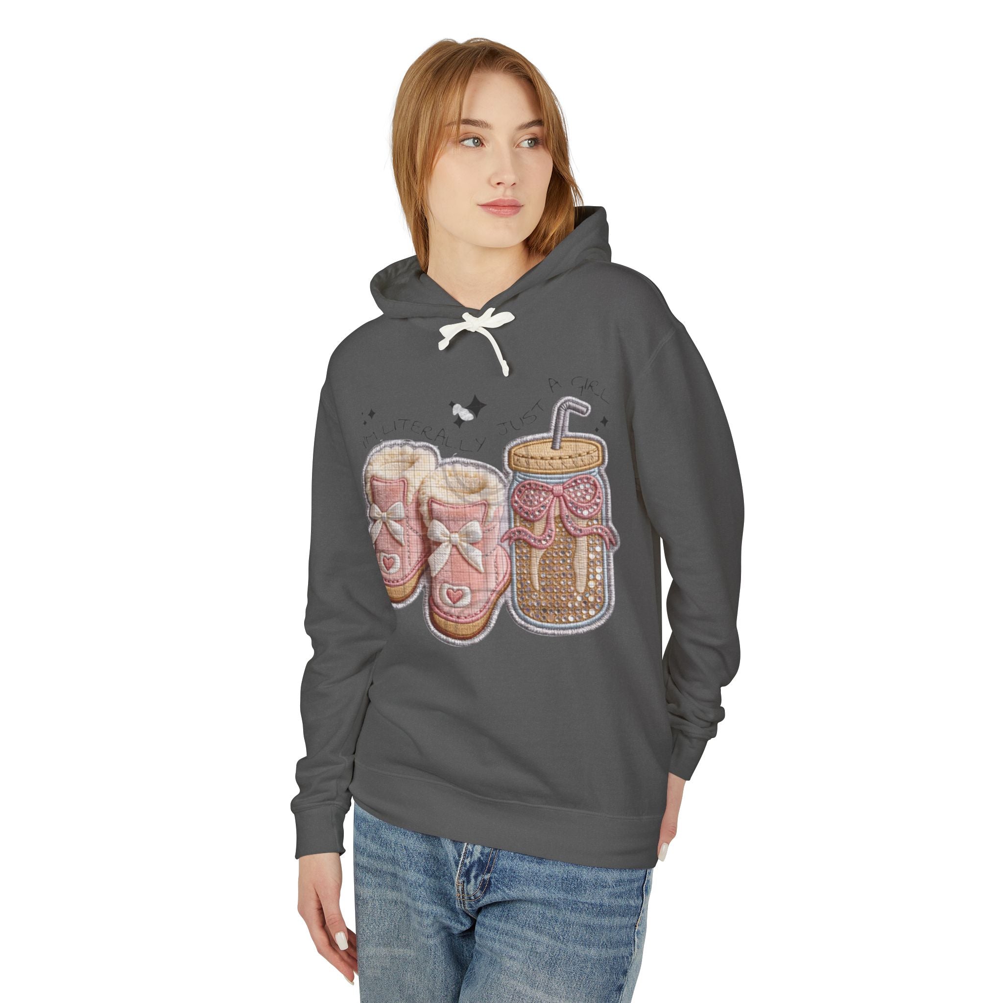 Cozy Baby Booties  Bottle Hoodie  Cute Newborn Nursing Mom Sweatshirt