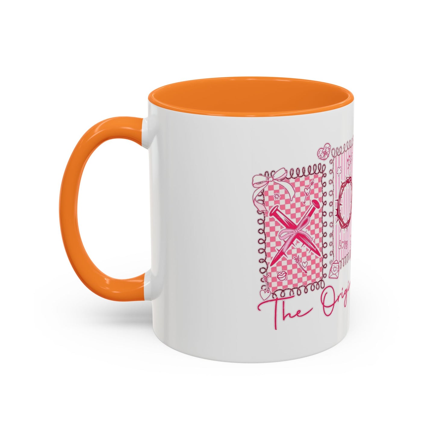 Love Letters XOXO Ceramic Mug — Colorful 11oz & 15oz Coffee Cup