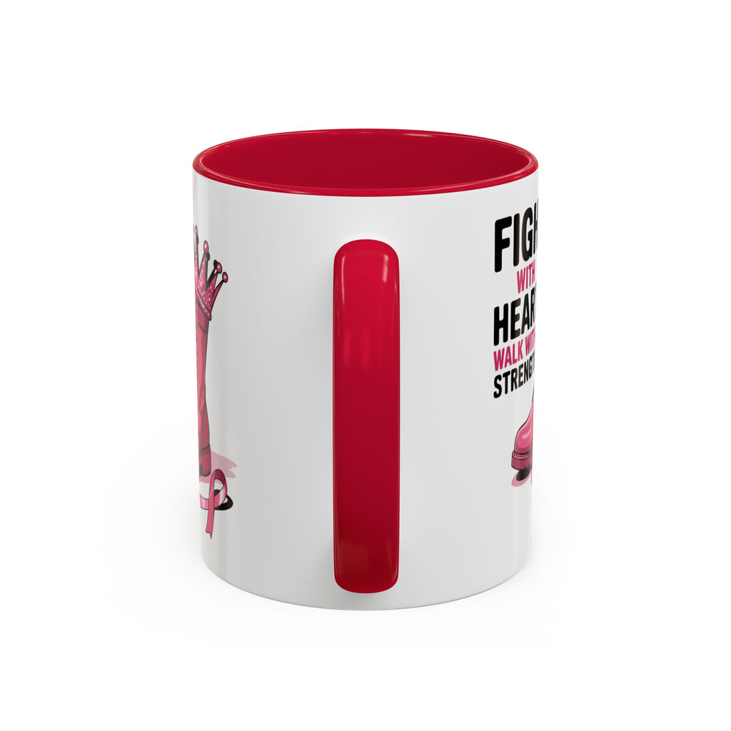 You Beat It! Cancer Survivor Mug | Motivational Gift for Her or Him | Warrior Mug