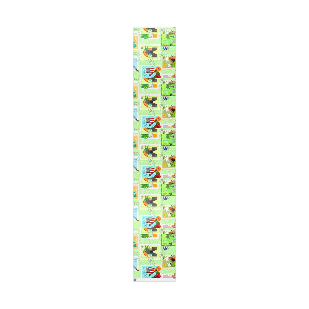Puerto Rico Wrapping Paper Cultural Gift Wrap | Boricua Heritage Design | Holiday & Celebration Gift Packaging