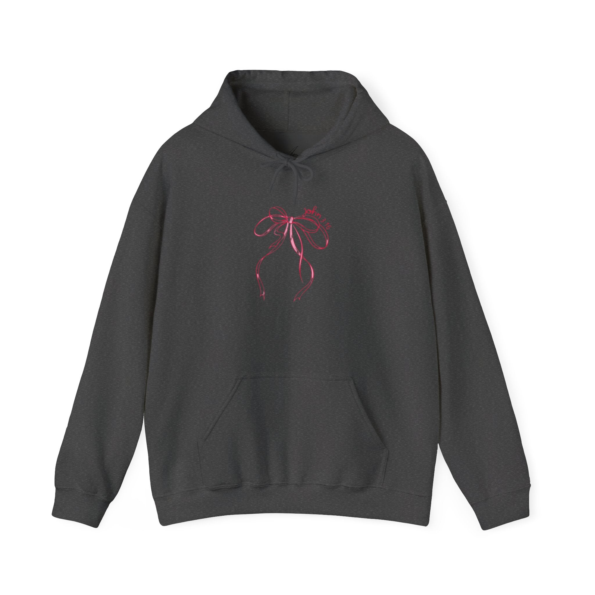 You Are So Loved Hoodie Heart Full” Heart Ribbon Comfort Sweatshirt