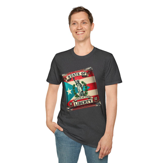 Puerto Rican Heritage Shirt Gift for Patriots, National Holiday Apparel, USA Pride Shirt