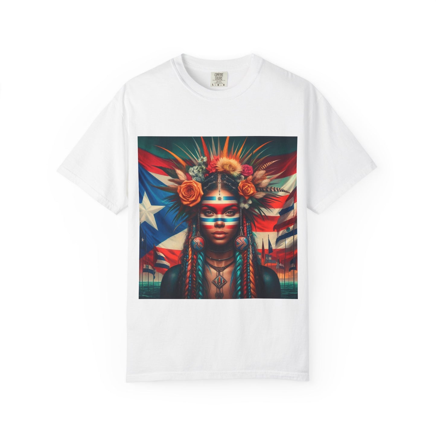 Puerto rico Unisex Garment-Dyed T-shirt