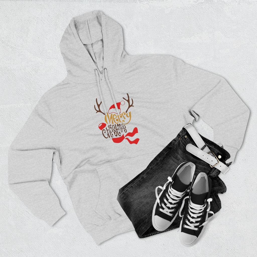 Holiday Apparel | Christmas Tees & Sweatshirts with Festive Quotes Merry Christmas Fleece Hoodie