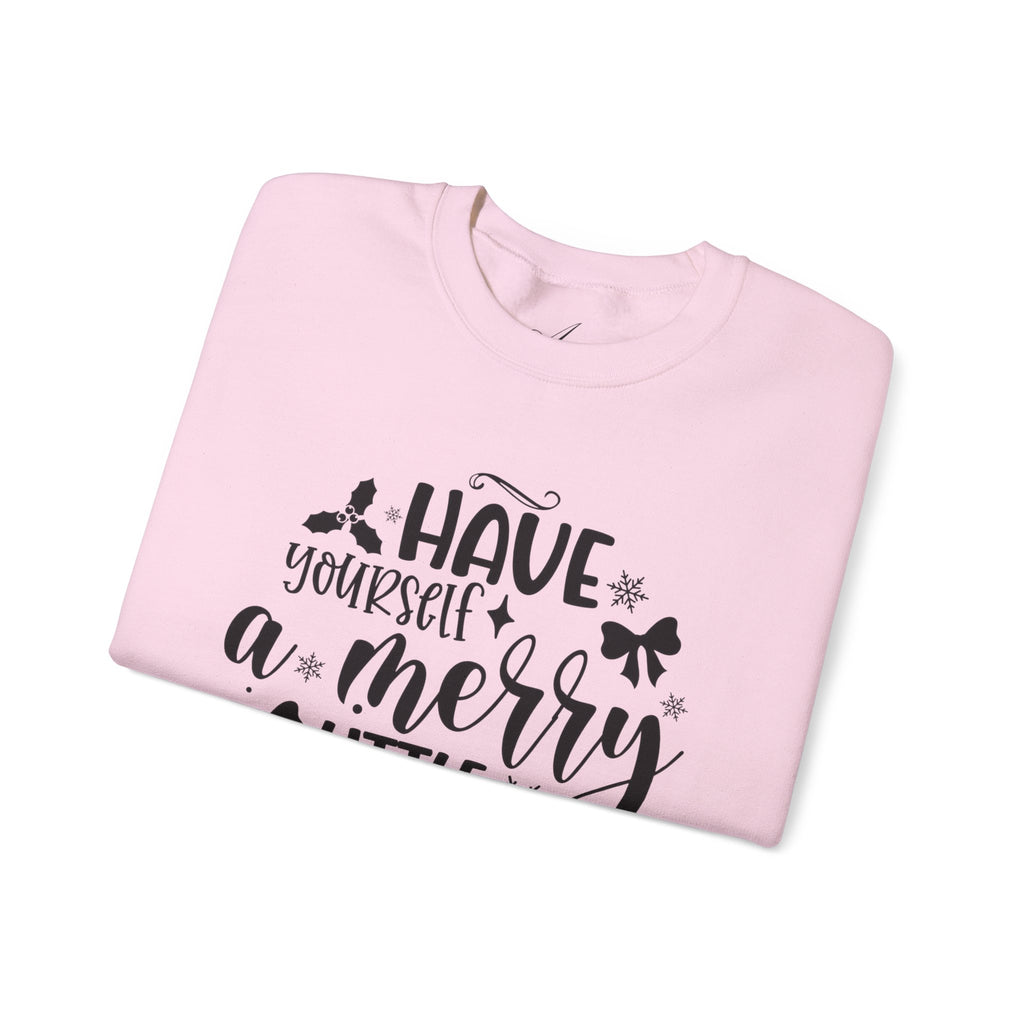 Xmas Shirts & Sweaters | Funny, Cute & Classic Christmas Designs Merry Christmas Crewneck Sweatshirt - Cozy Unisex Holiday Apparel