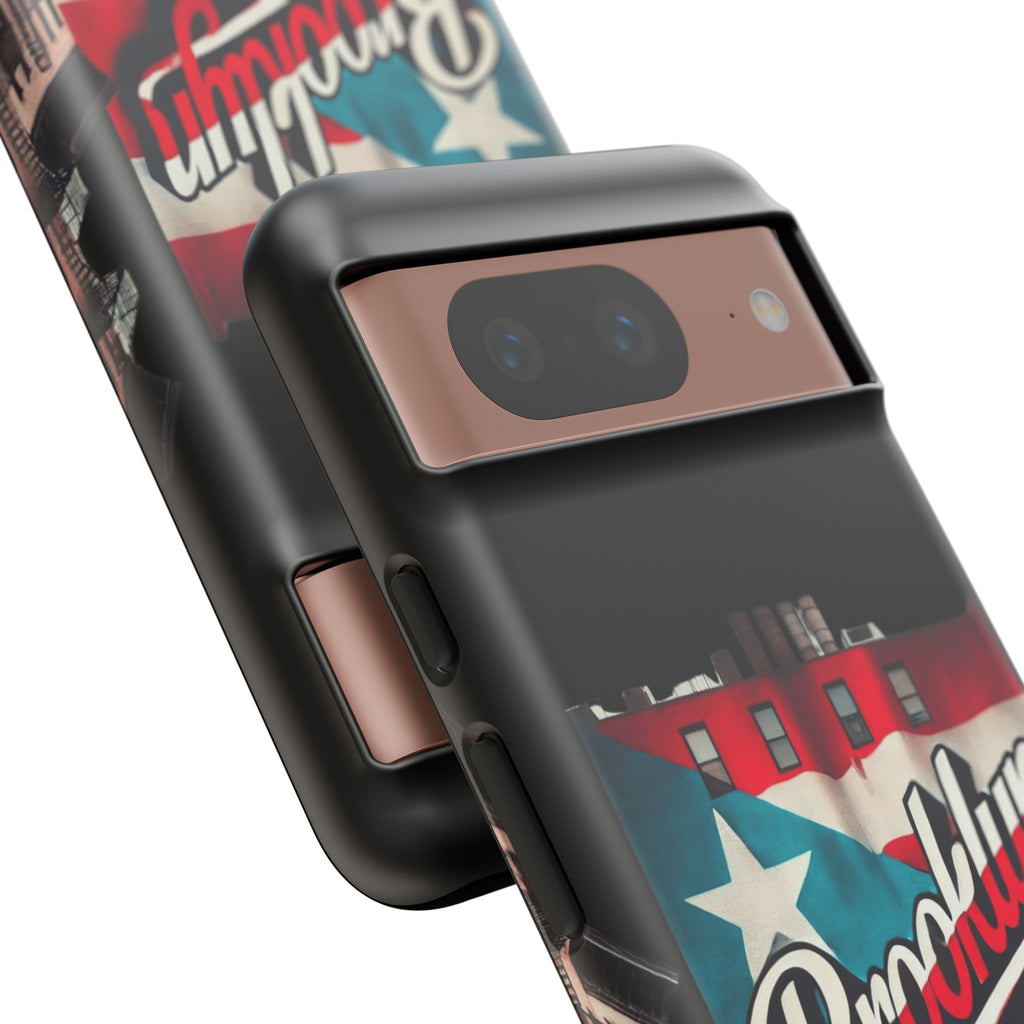 Brooklyn Street Art Phone Case  Urban Graffiti Protective Cover