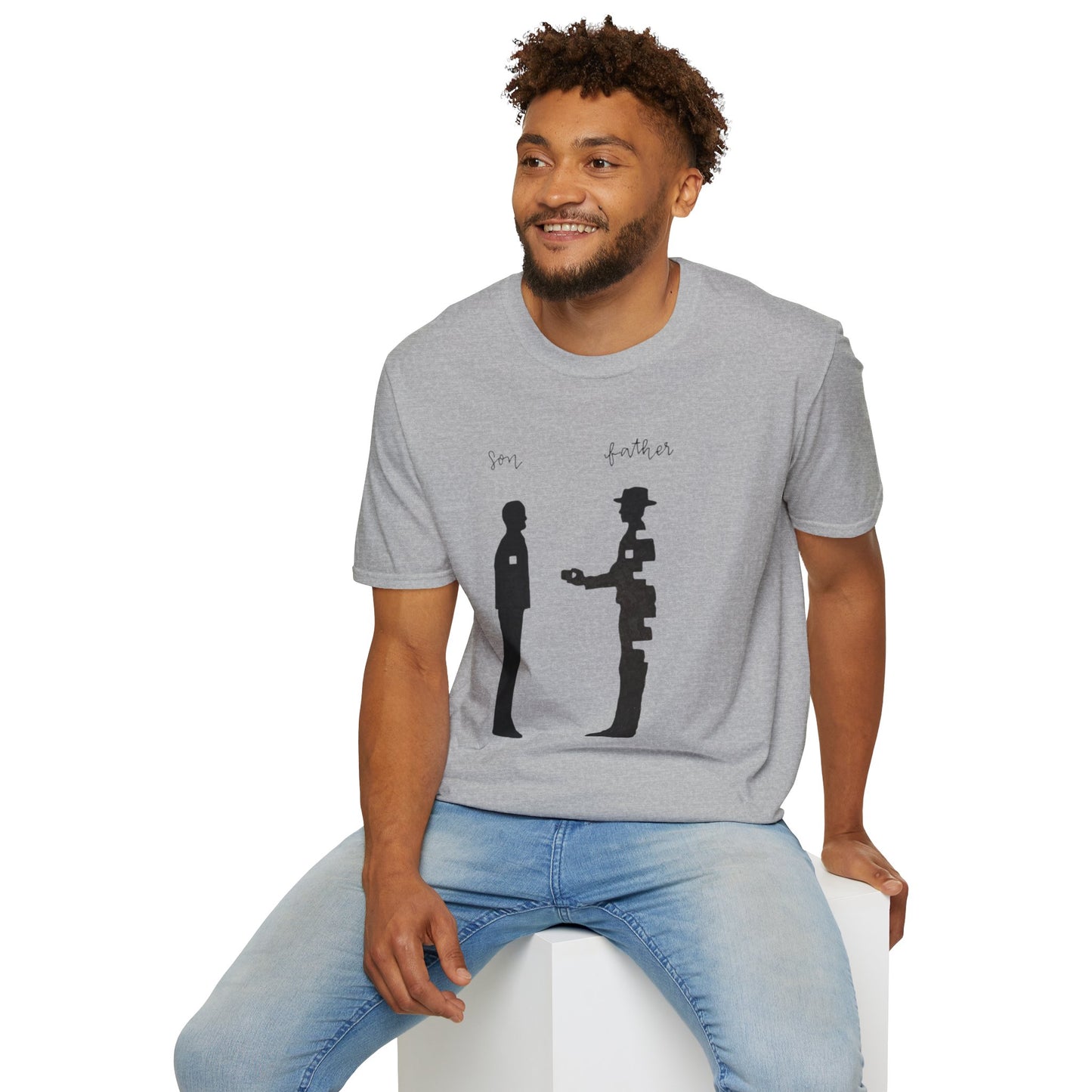 Father and Son Connection TShirt Family Gift Dad Shirt Unisex Tee Meaningful Apparel Fathers Day Family Bonding