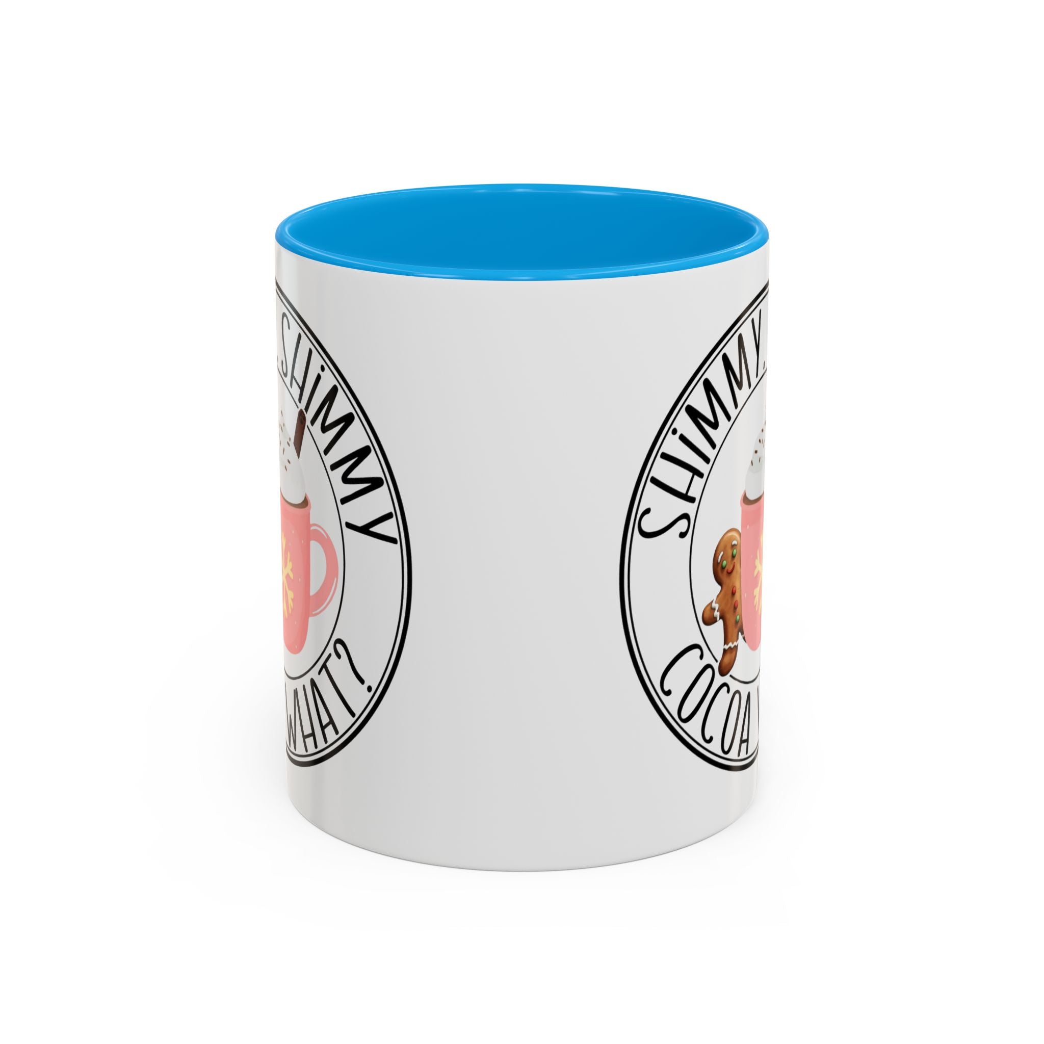 Cute Cocoa Mugs with Gingerbread Design Perfect for Winter Holiday CheerBeverage Cup Christmas Design