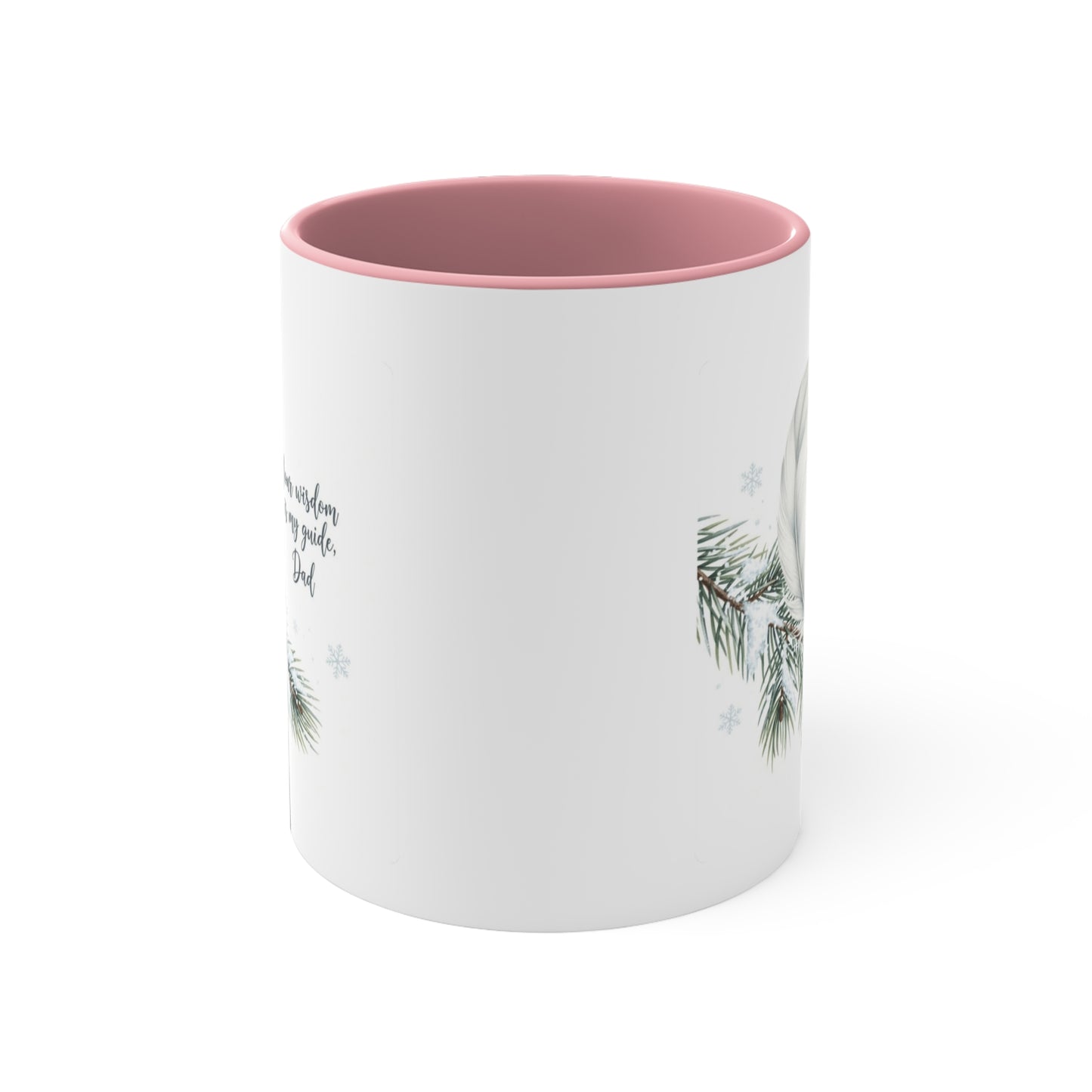 Holiday Mugs Christmas Gift Ideas Hot Cocoa & Coffee Cup Designs Inspirational Father's Day Mug with Feather Design