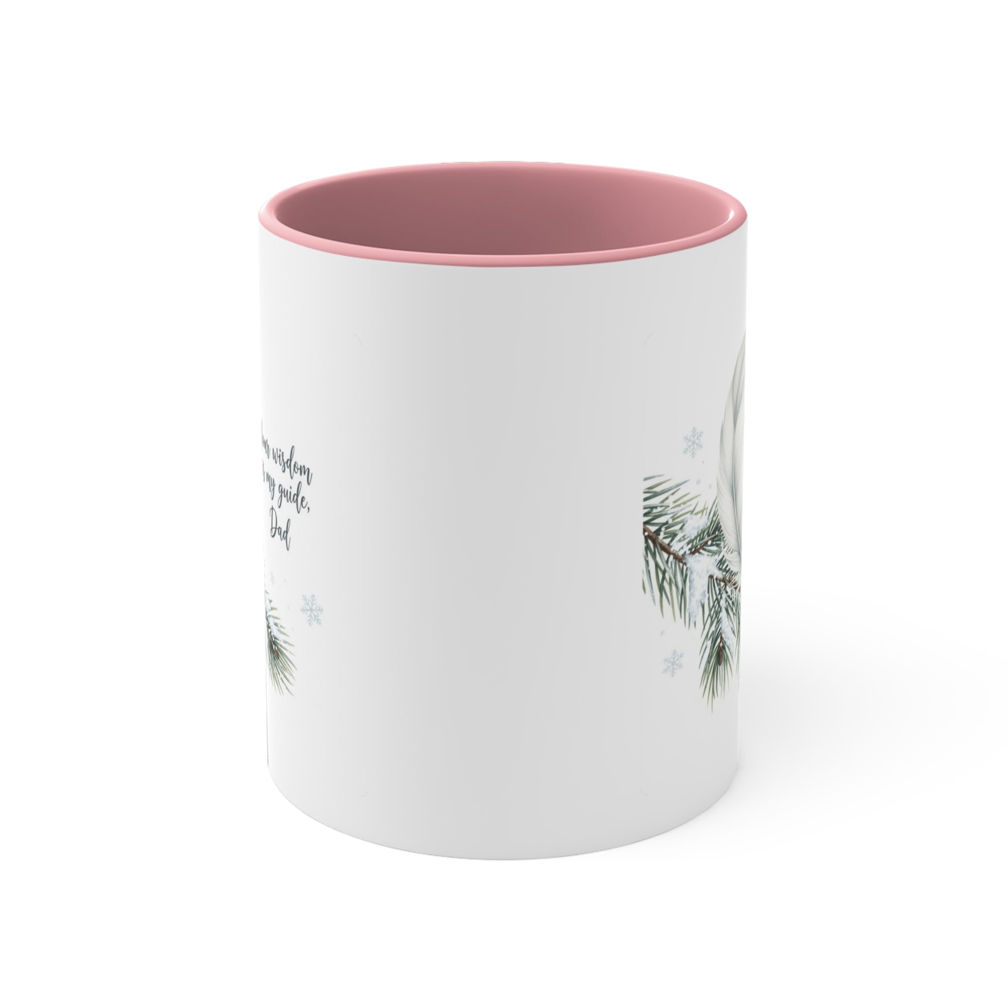 Holiday Mugs Christmas Gift Ideas Hot Cocoa & Coffee Cup Designs Inspirational Father's Day Mug with Feather Design