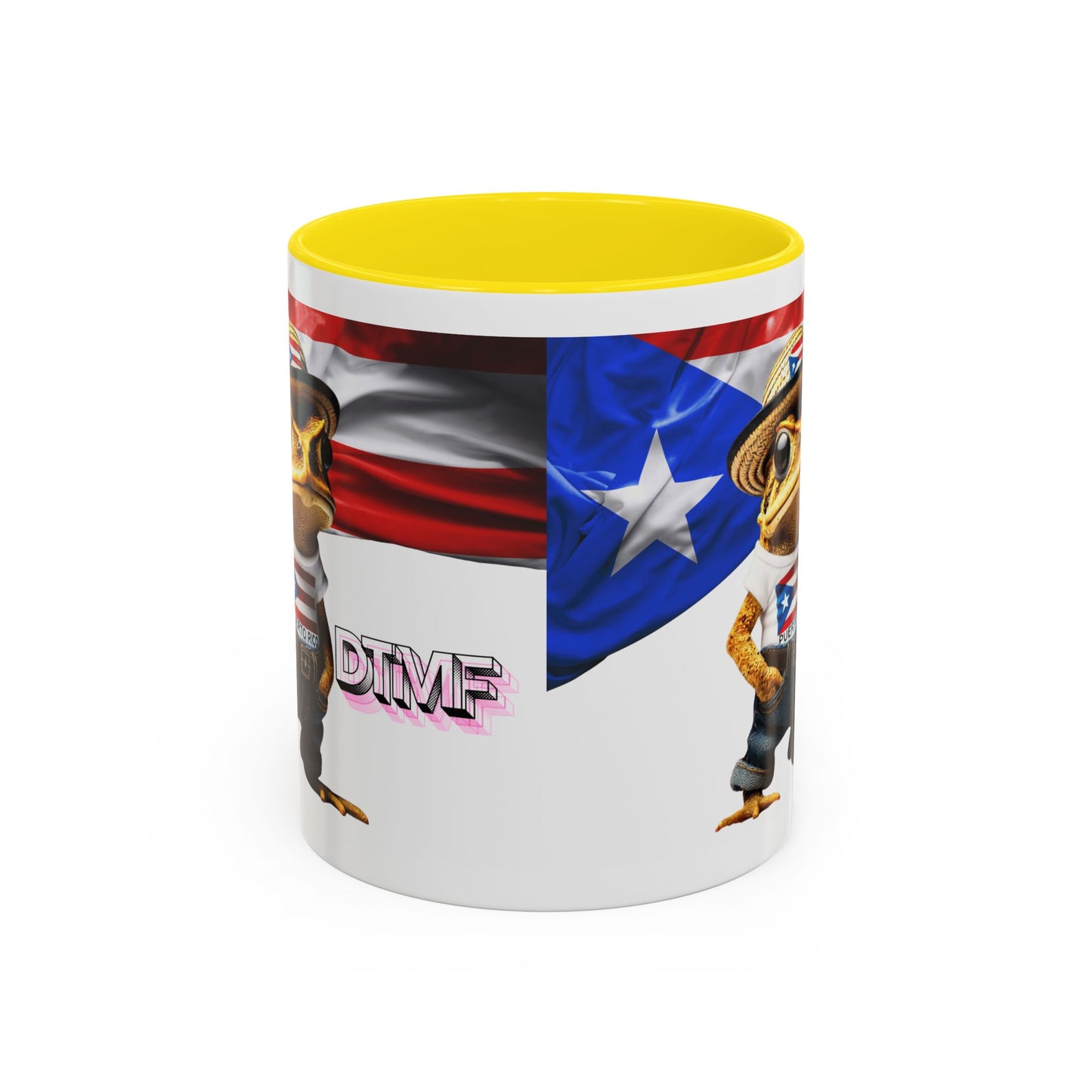 Puerto Rican Heritage Mugs with Unique Designs Accent Coffee Mug (11, 15oz)