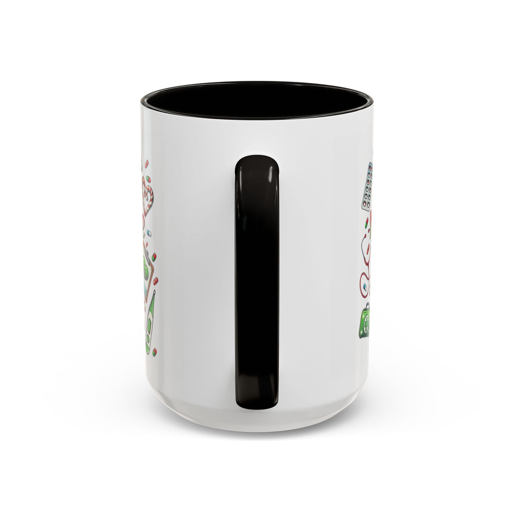 Nurse Elf Coffee Mug — Christmas Medical Holiday Gift (11oz & 15oz) Medical Christmas Mug
