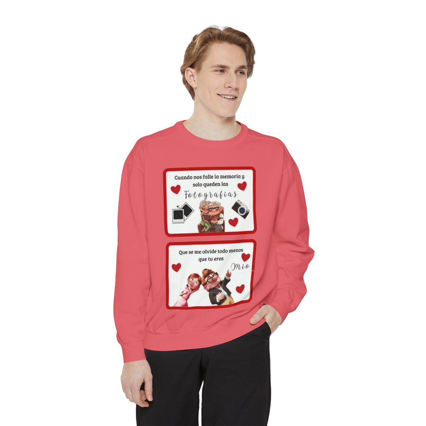 Valentine's Day Photo Collage  Romantico SAN VALENTÍN sweatshirt