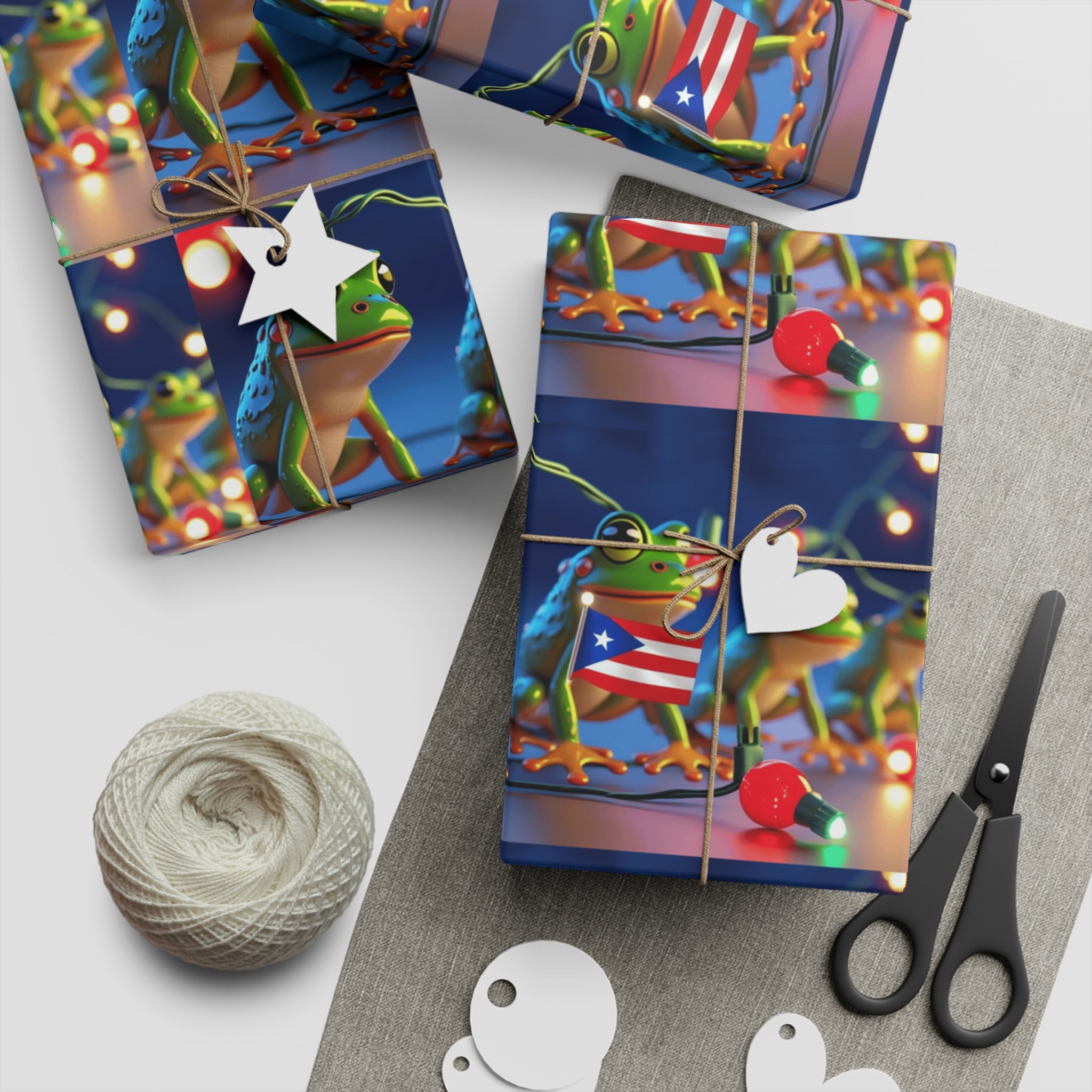 Puerto Rico Wrapping Paper Cultural Gift Wrap | Boricua Heritage Design | Holiday & Celebration Gift Packaging