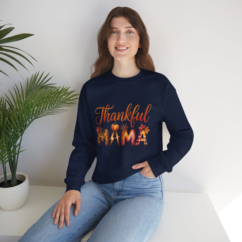 Thankful Mama Sweatshirt Fall T-Shirts and Sweatshirts Collection