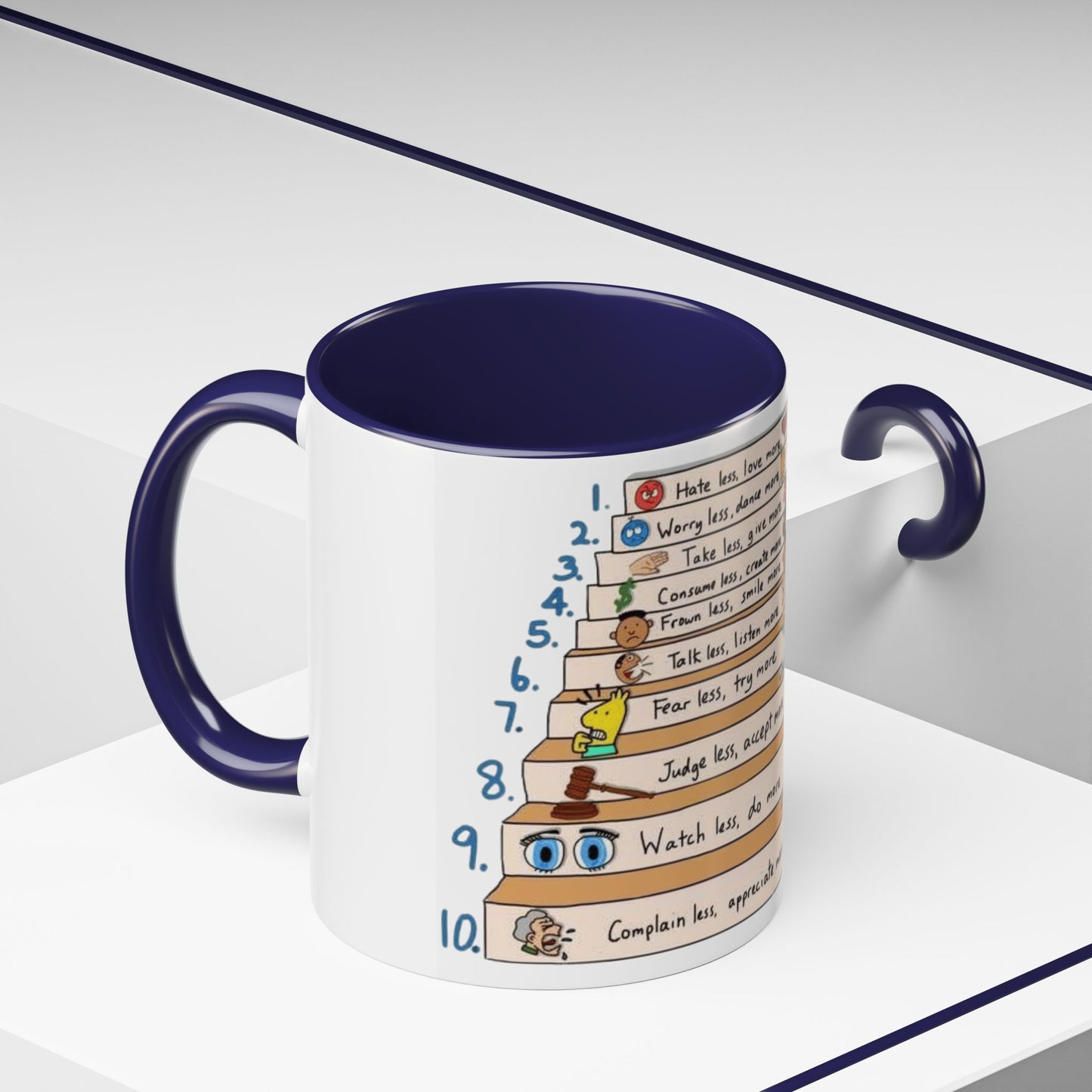 ☕ Start Your Day with Meaning Motivational Gift, Self-Care Mug, Unique Home Decor, Joyful Drinkware