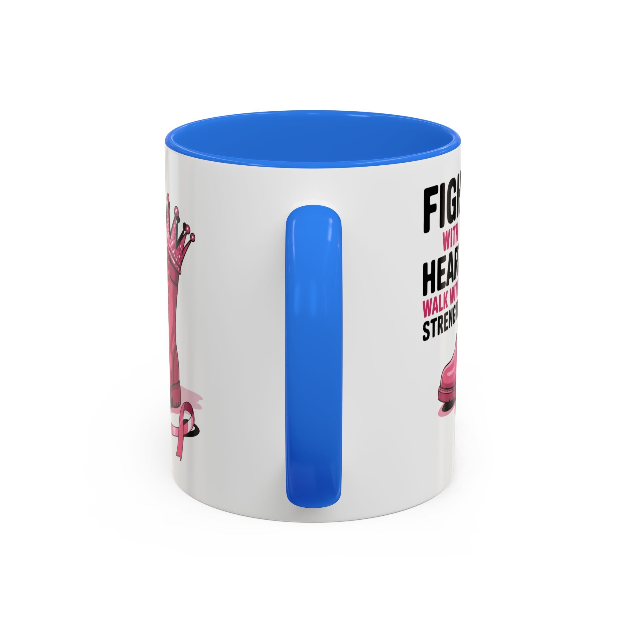 You Beat It! Cancer Survivor Mug | Motivational Gift for Her or Him | Warrior Mug