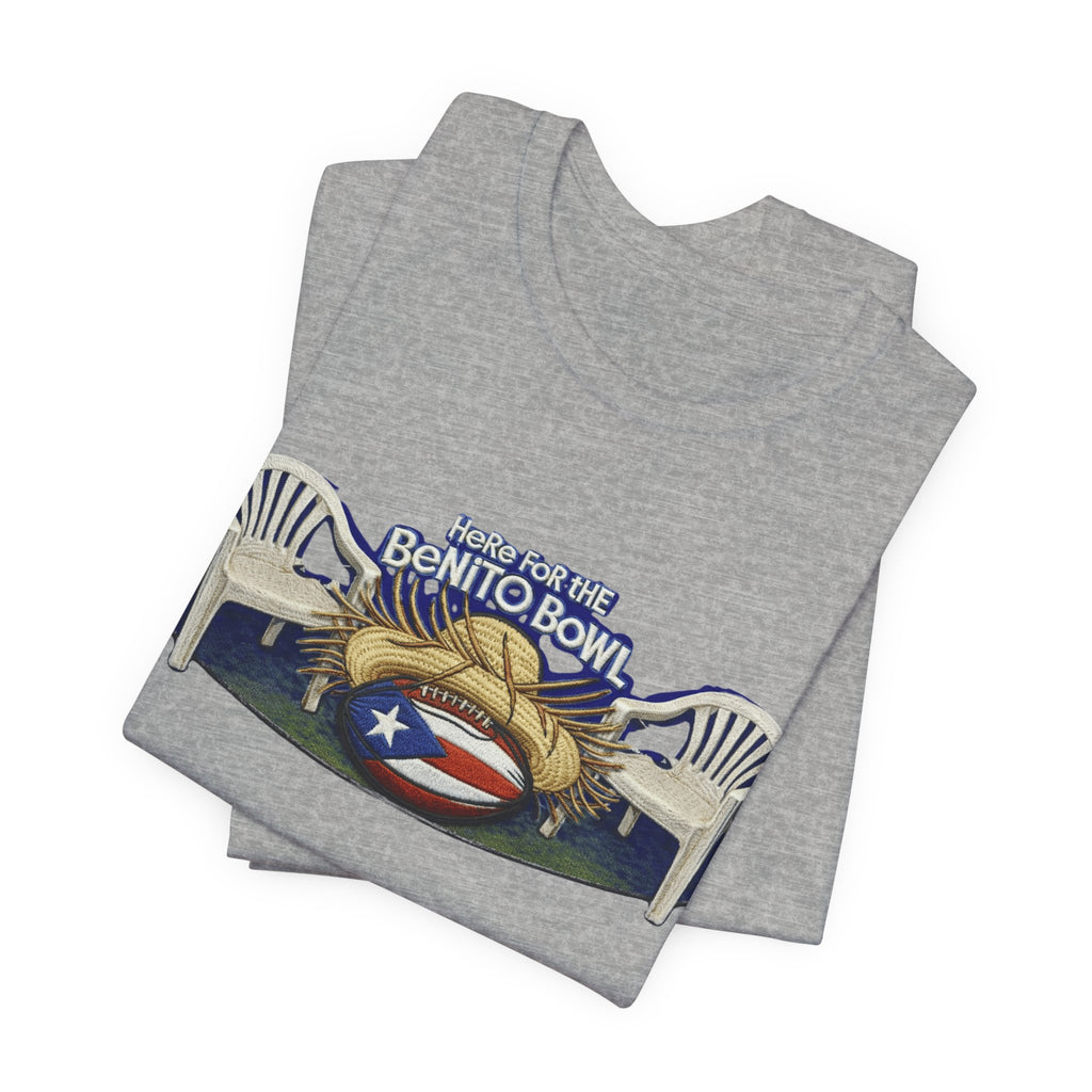 Benito Bowl Puerto Rico Football Tee