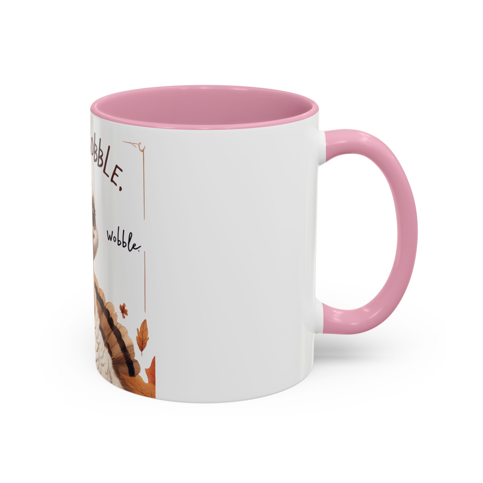 Mix cozy, aesthetic, and autumn-inspired sayings 🍁 Whimsical Thanksgiving Mug - Gobble Gobble Design