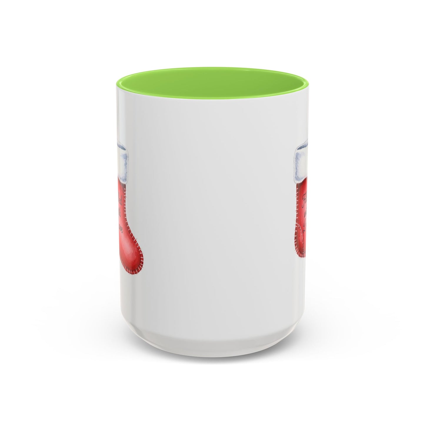 Holiday Mugs Christmas Gift Ideas Hot Cocoa & Coffee Cup Designs Filled with Love - Colorful 11oz & 15oz