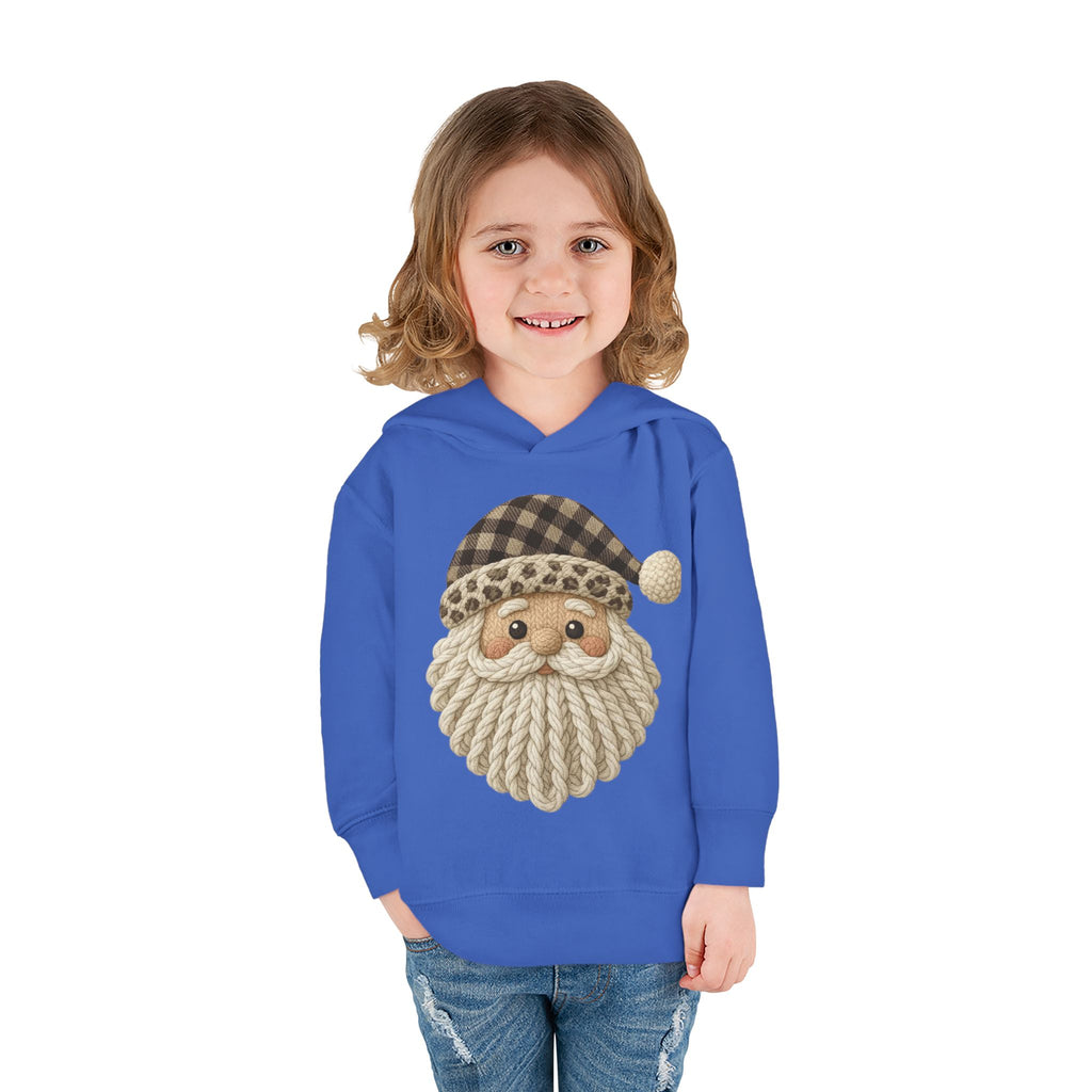 Toddler Hoodie  Cozy Plaid Santa Gnome Pullover