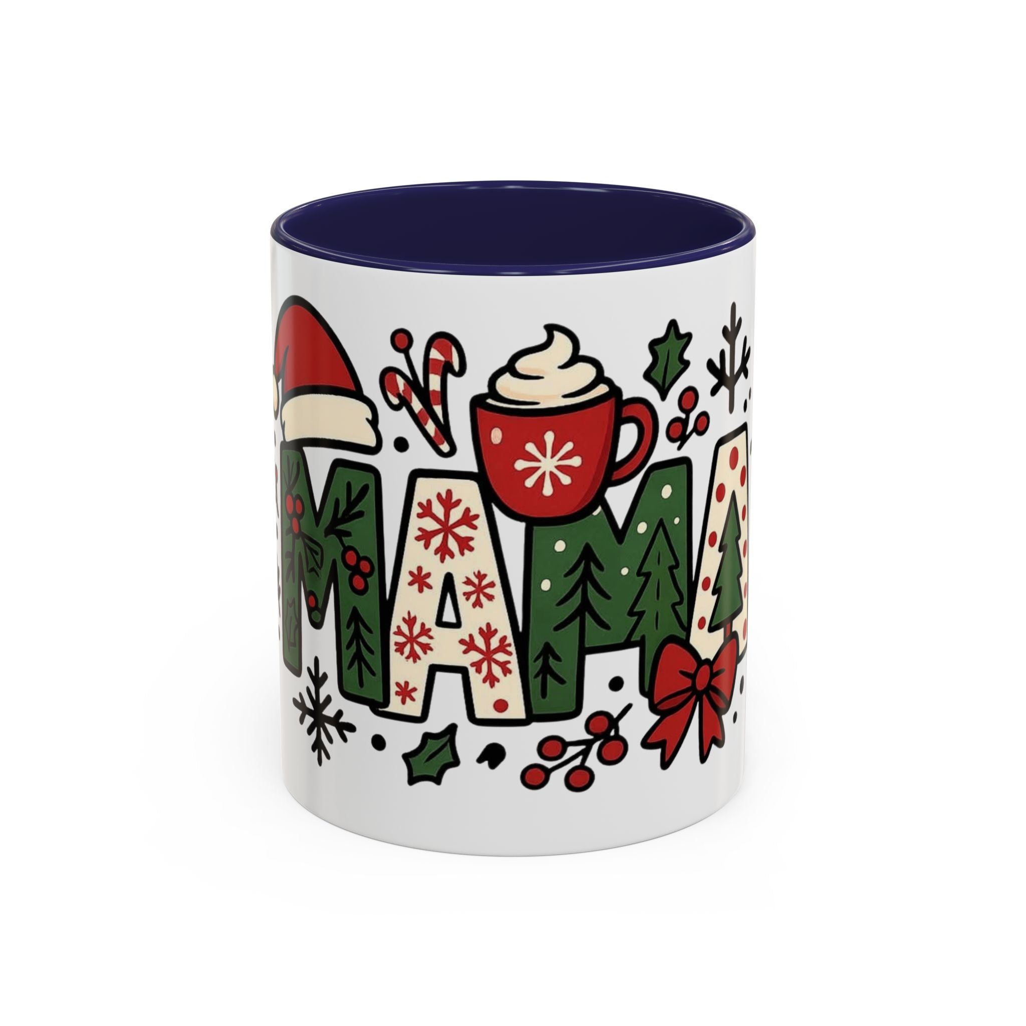 Mama Christmas Coffee Mug  Holiday Accent Mug (11/15oz) Christmas Mugs Collection!