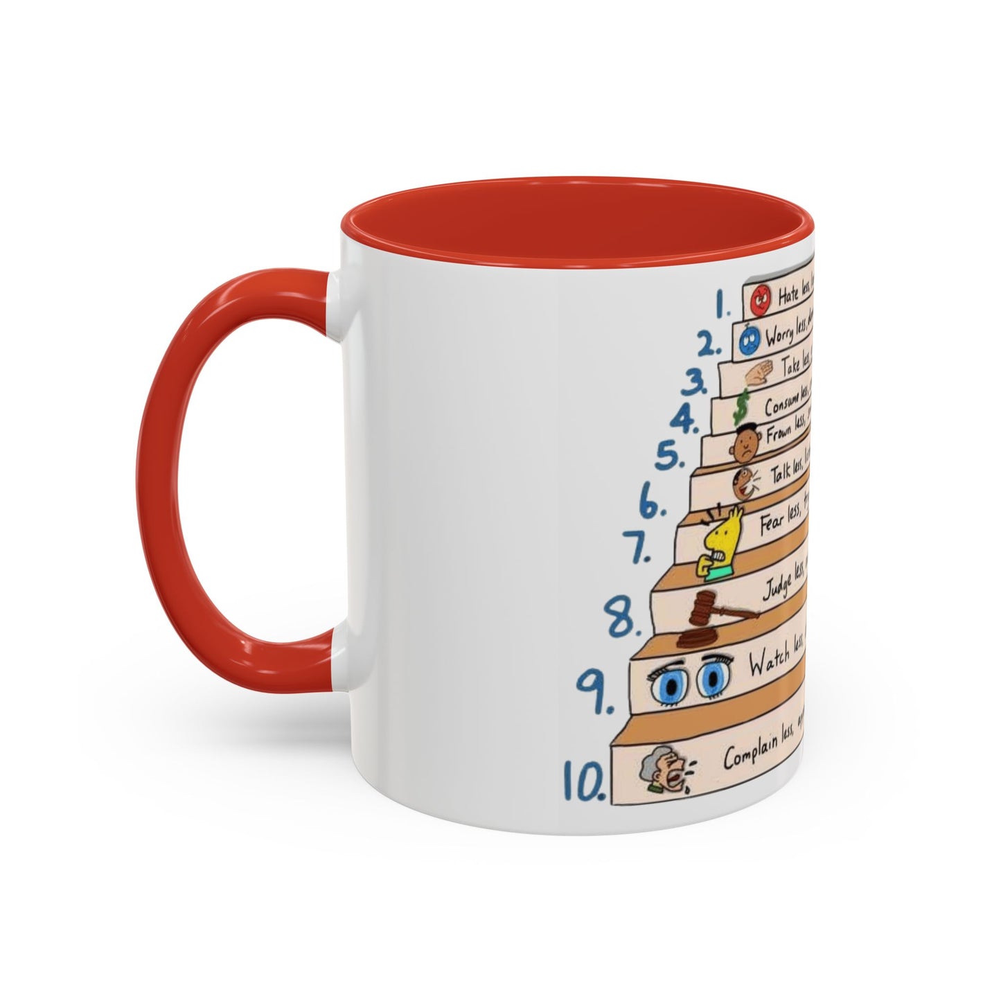 ☕ Start Your Day with Meaning Motivational Gift, Self-Care Mug, Unique Home Decor, Joyful Drinkware