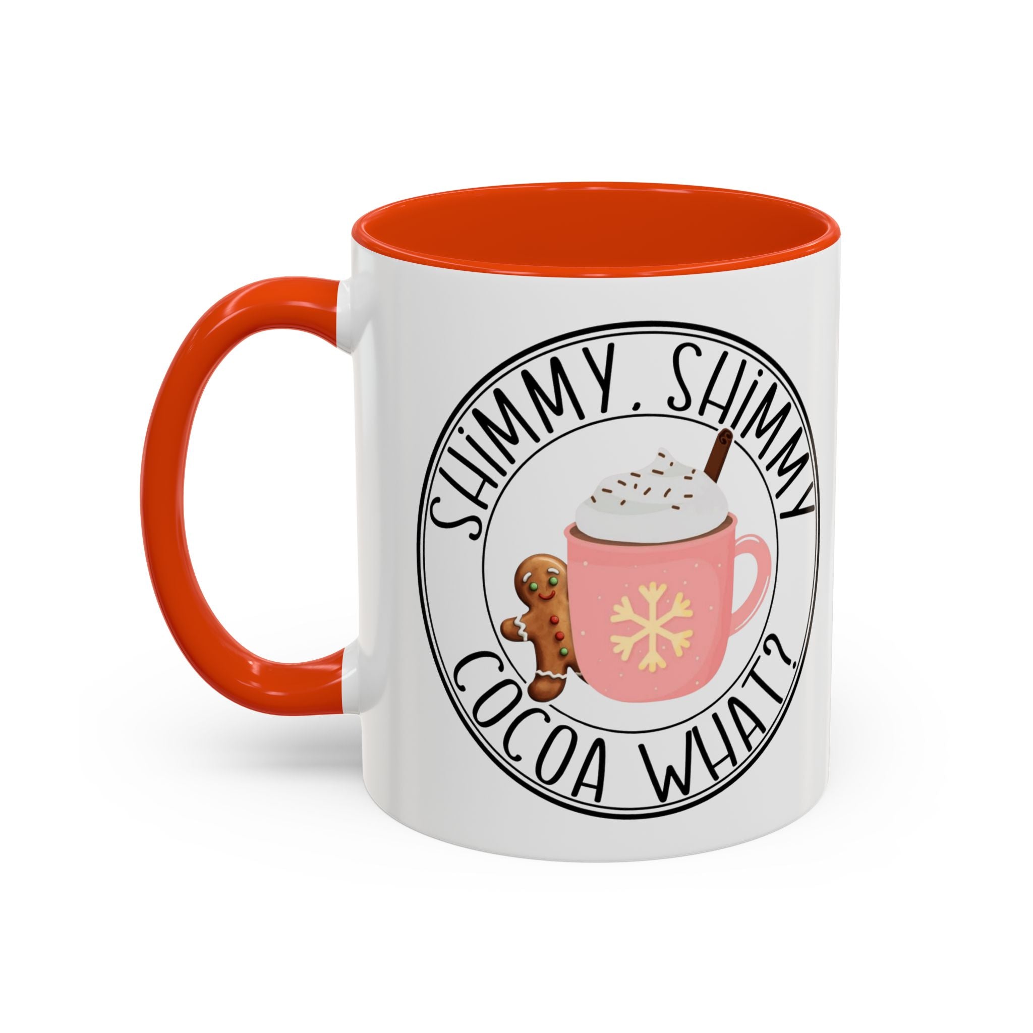 Cute Cocoa Mugs with Gingerbread Design Perfect for Winter Holiday CheerBeverage Cup Christmas Design