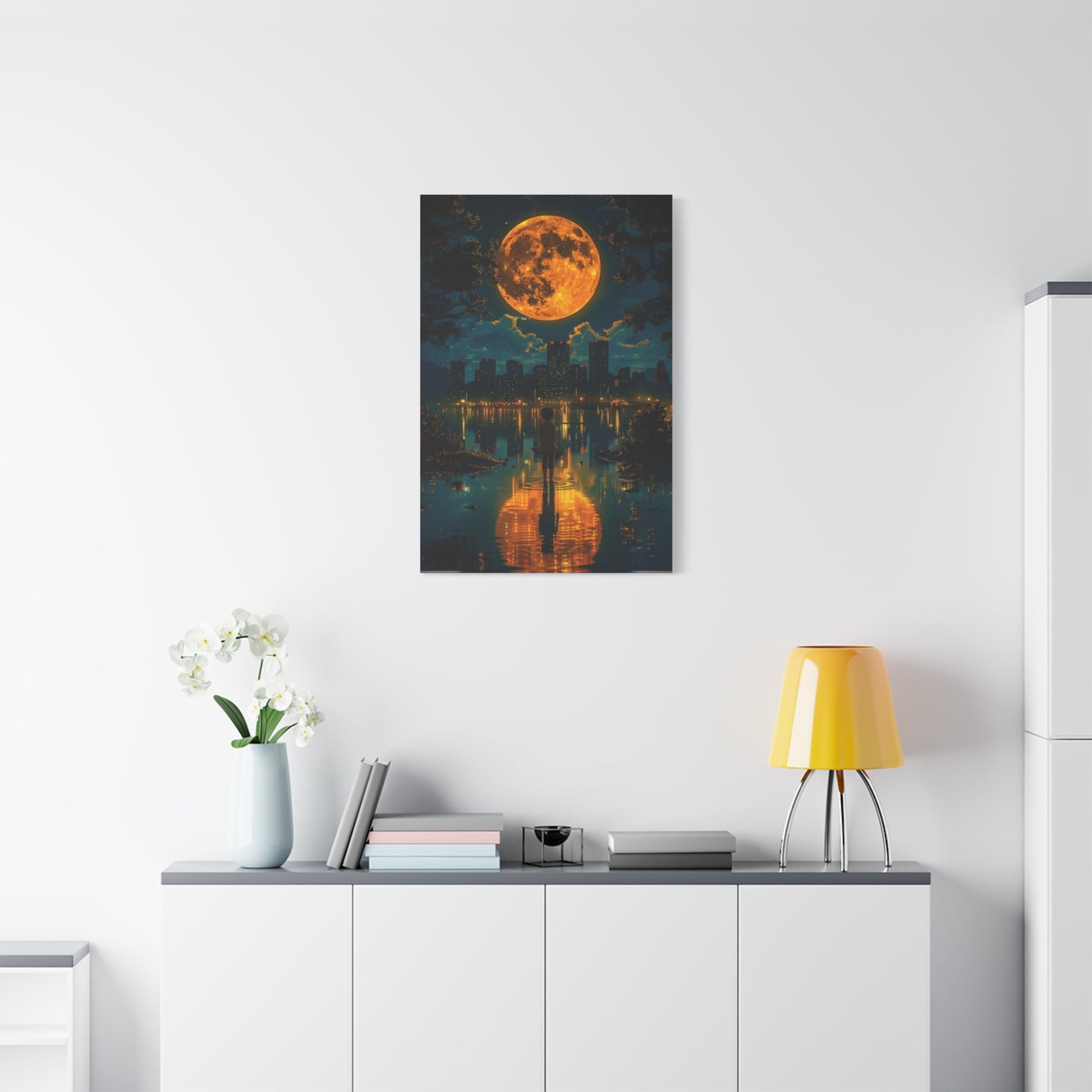 Because words have the power to move you let them live on your wall, Unique Nightscape Decoration, Perfect for Any Occasion
