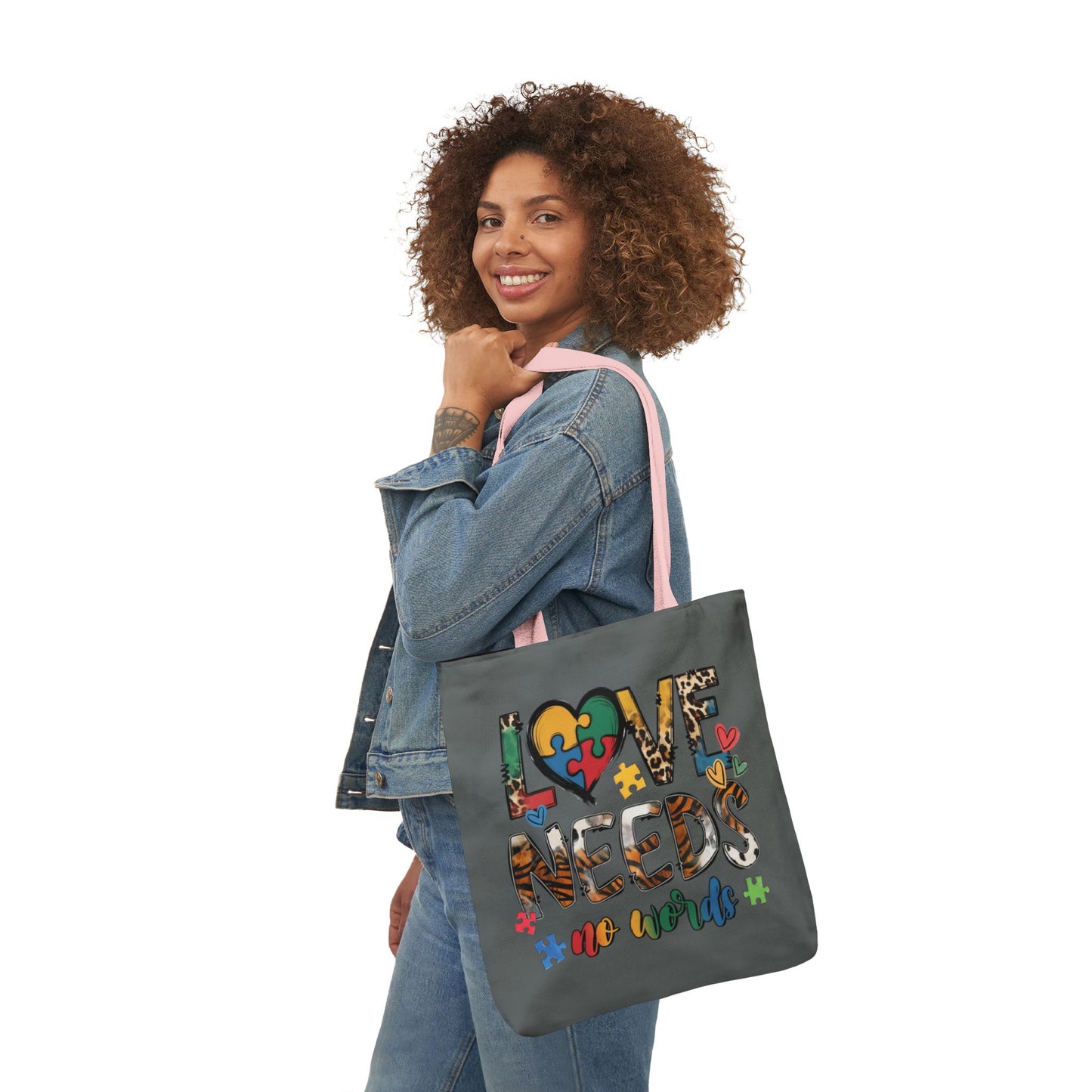 Colorful Love Needs Tote Bag