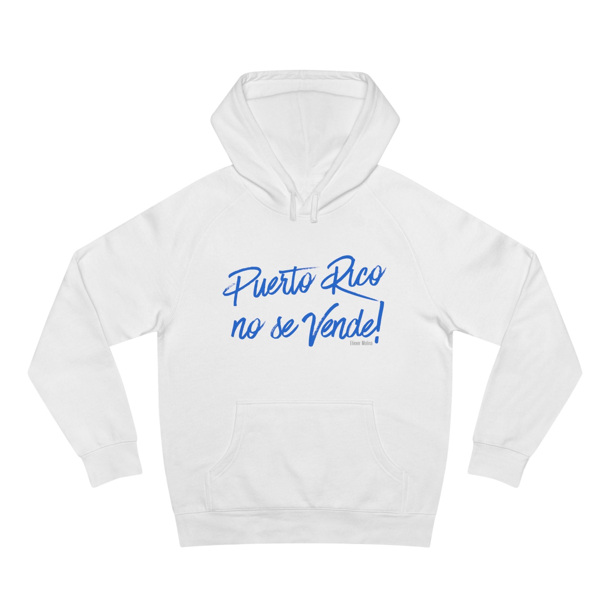 Hoodie  "Puerto Rico No Se Vende" Script Protest Pullover