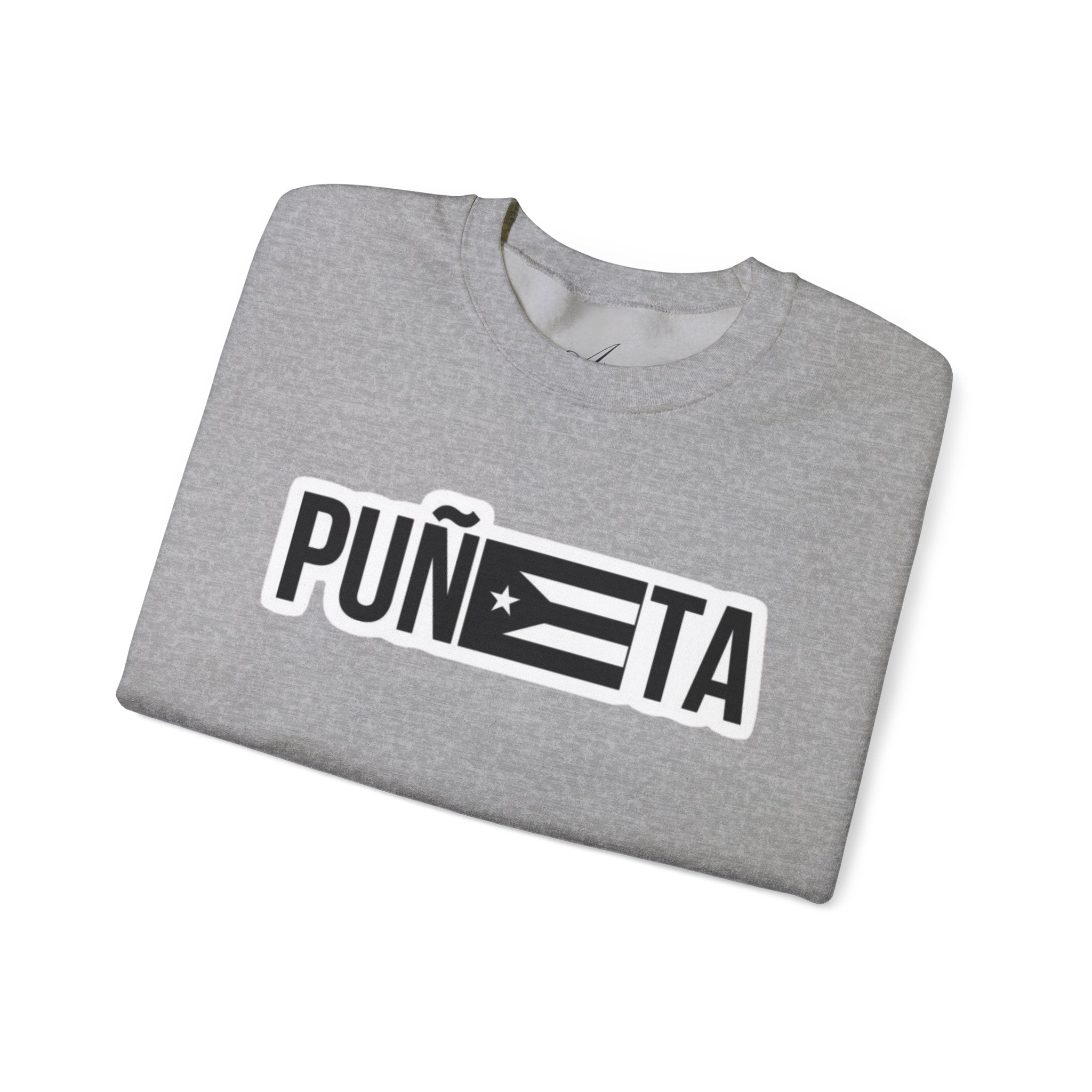 Puñeta Sweatshirt  Puerto Rican Flag Graphic Crewneck