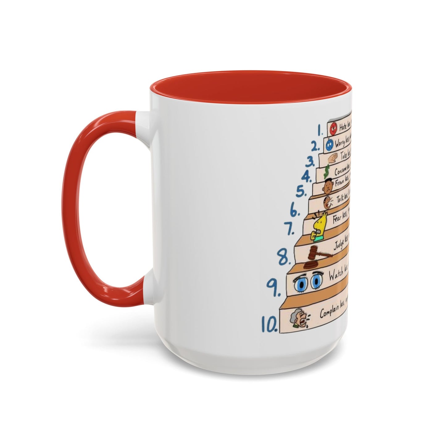 ☕ Start Your Day with Meaning Motivational Gift, Self-Care Mug, Unique Home Decor, Joyful Drinkware