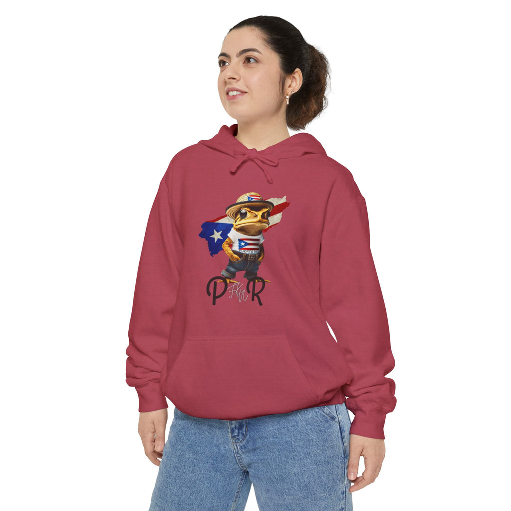 Camiseta y Sudadera Unisex con Bordado – Diseño de Puerto Rico Puerto Rico Embroidered T-Shirt & Unisex Crewneck Sweatshirt