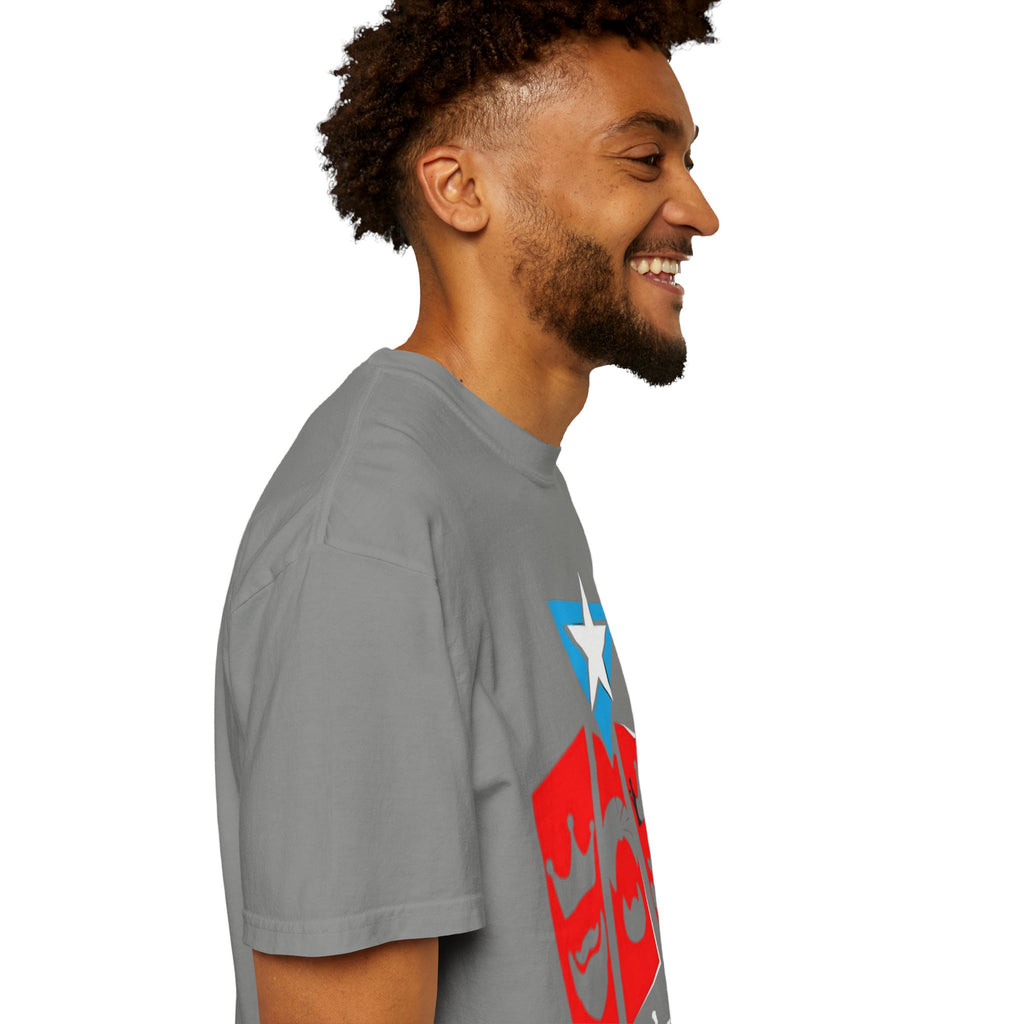 The Three Kings T-Shirt — Puerto Rican Three Kings Graphic Tee (Star & Crown Silhouettes)