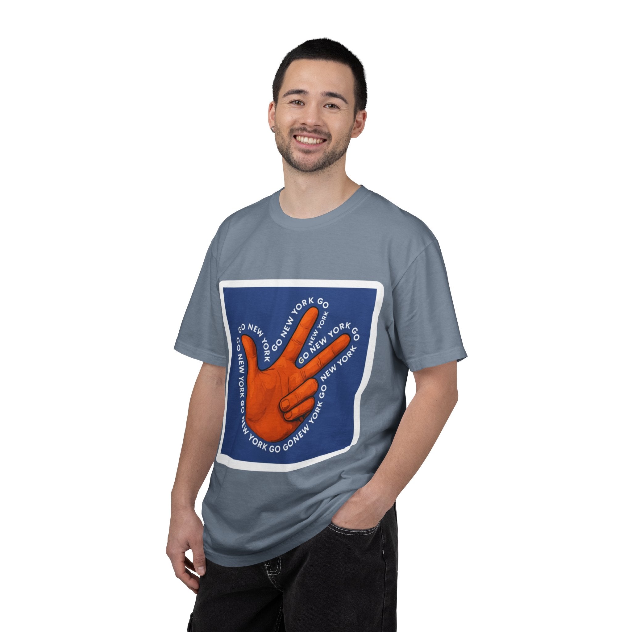 Go New York Hand Graphic T-Shirt