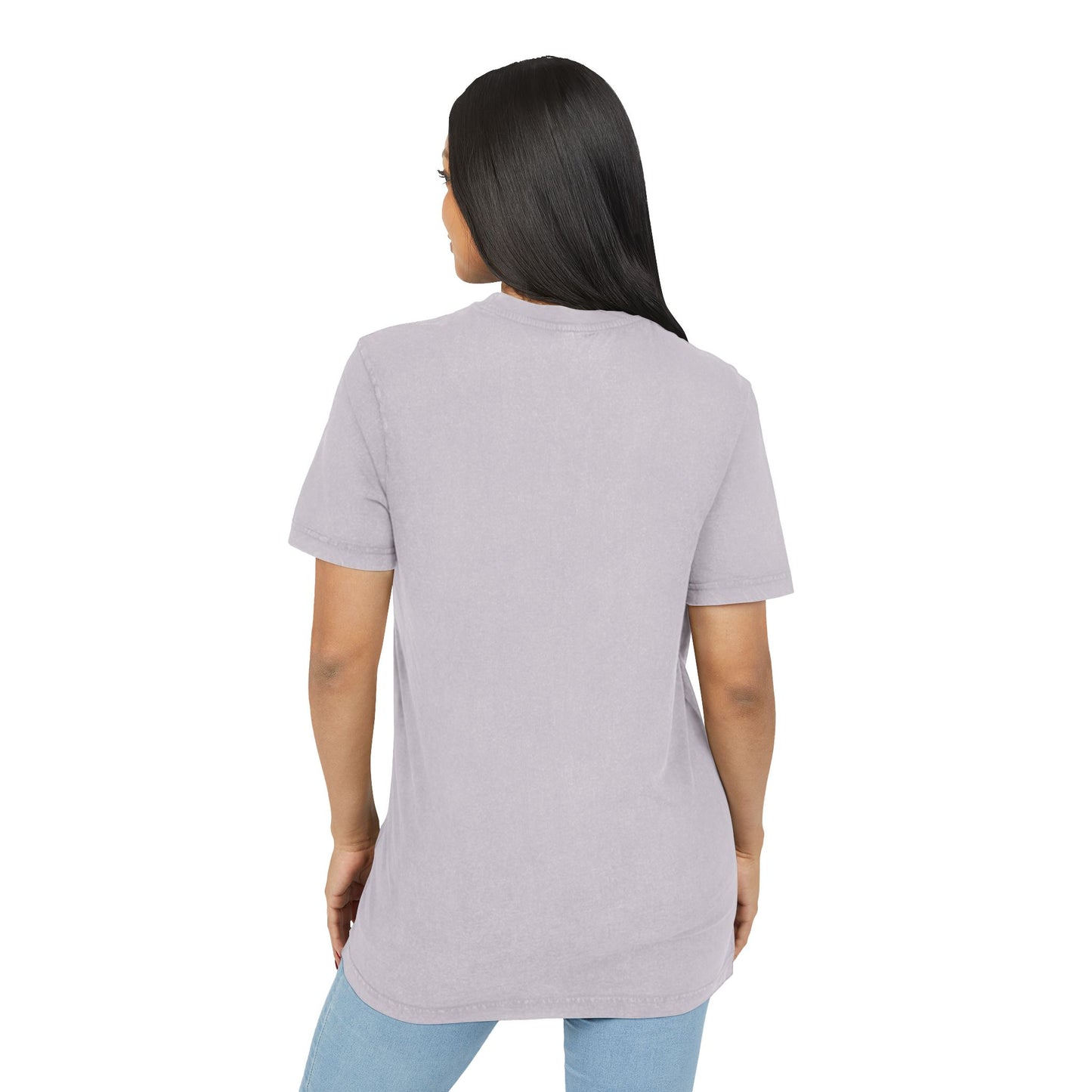 Iris Chacon Orgullo Boricua Chic Acid Washed Tee featuring Balcony Art, Stylish Casual T-Shirt, Graphic Tee for Art Lovers, Cozy Summer Top,