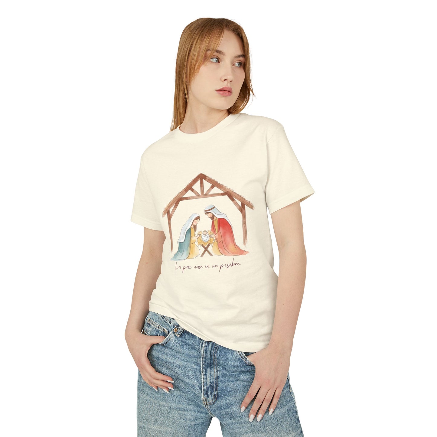 'Joy to the World' Christmas Nativity Shirt  Porque la Navidad no es solo una temporada — es el amor que compartimos
