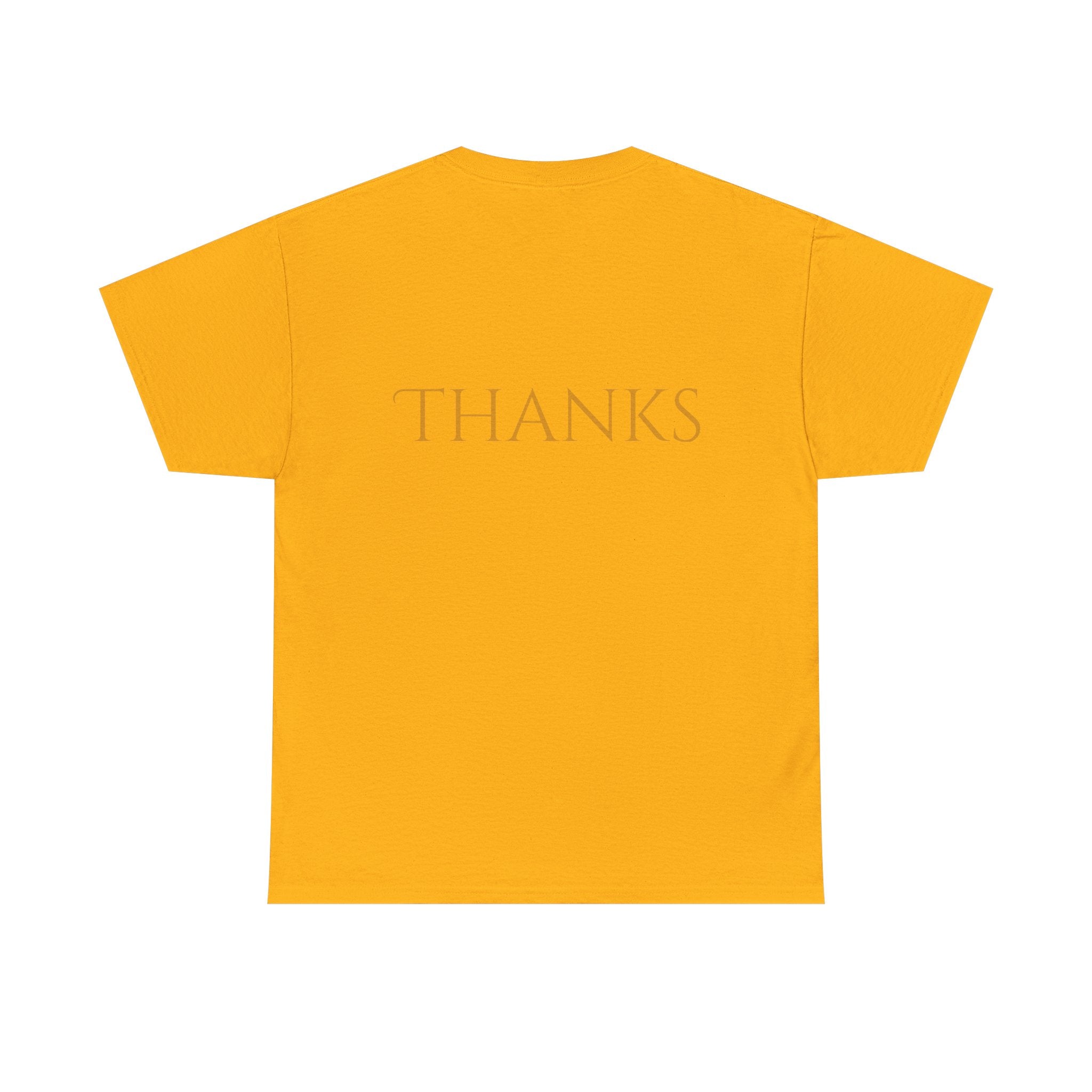 Give Thanks Tee Thanksgiving Graphic T-Shirt with Rustic Bow Design