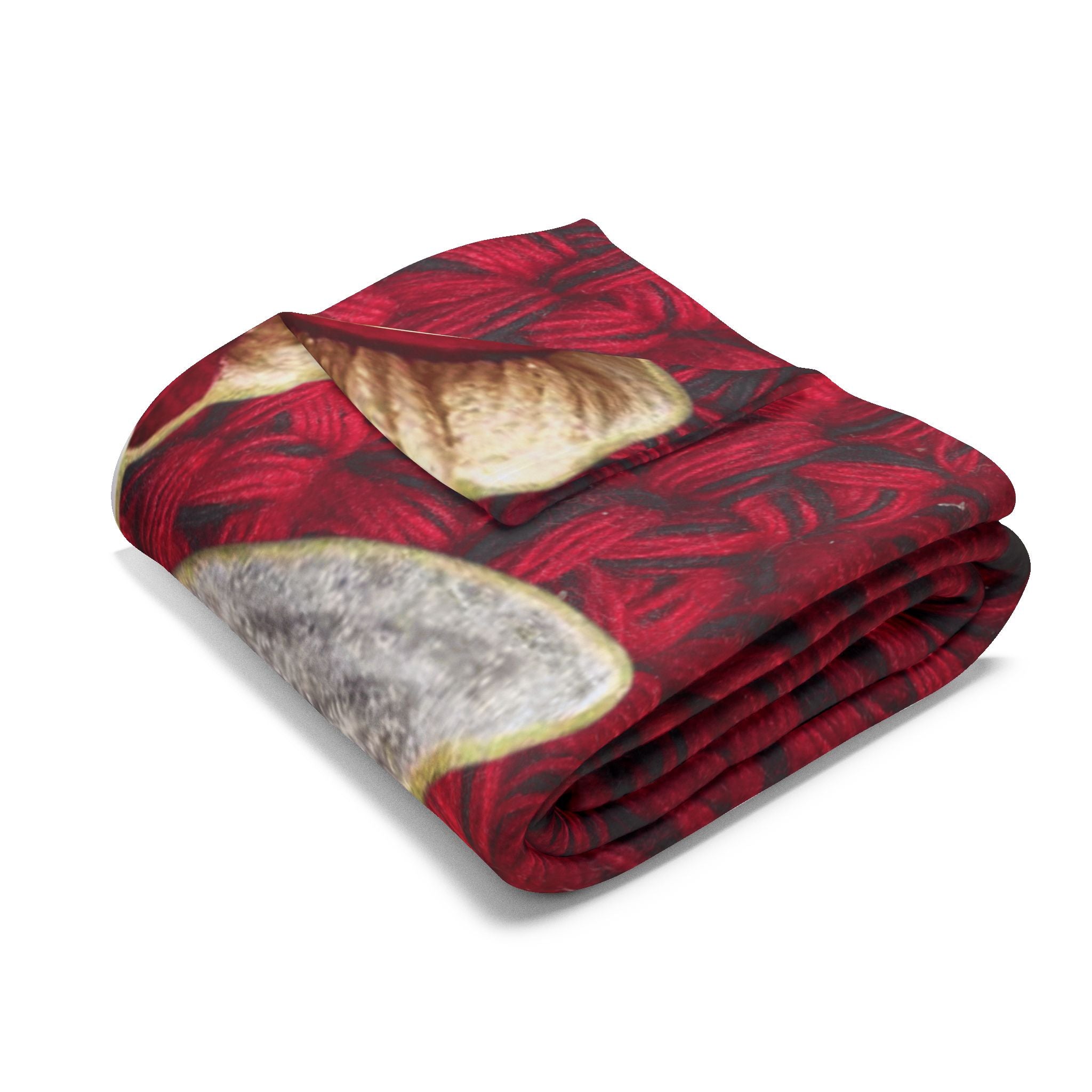 Christmas Fairy Fleece Blanket – Vintage Tinker Bell Holiday Throw