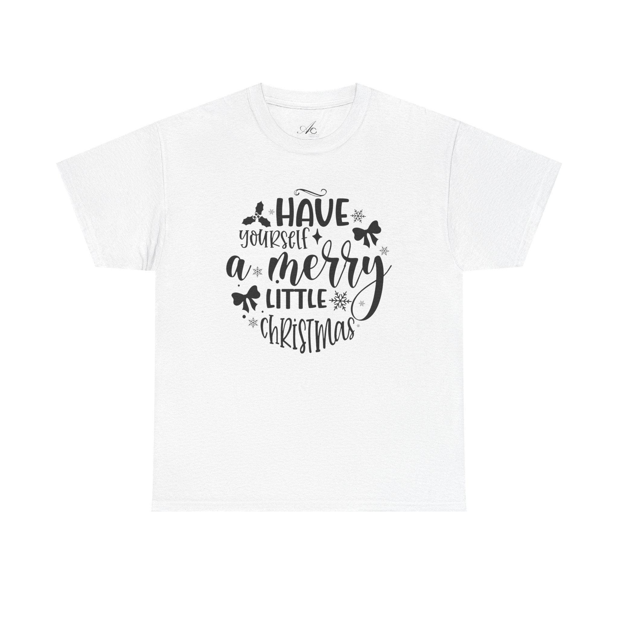 Merry Christmas Cotton Tee Holiday Graphic Tees & Cozy Festive Wear