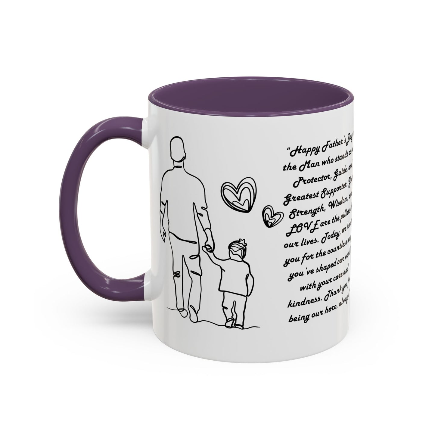 Fathers Day Mug Gift for Dad Funny Fathers Mug Accent Coffee Mug (11, 15oz)