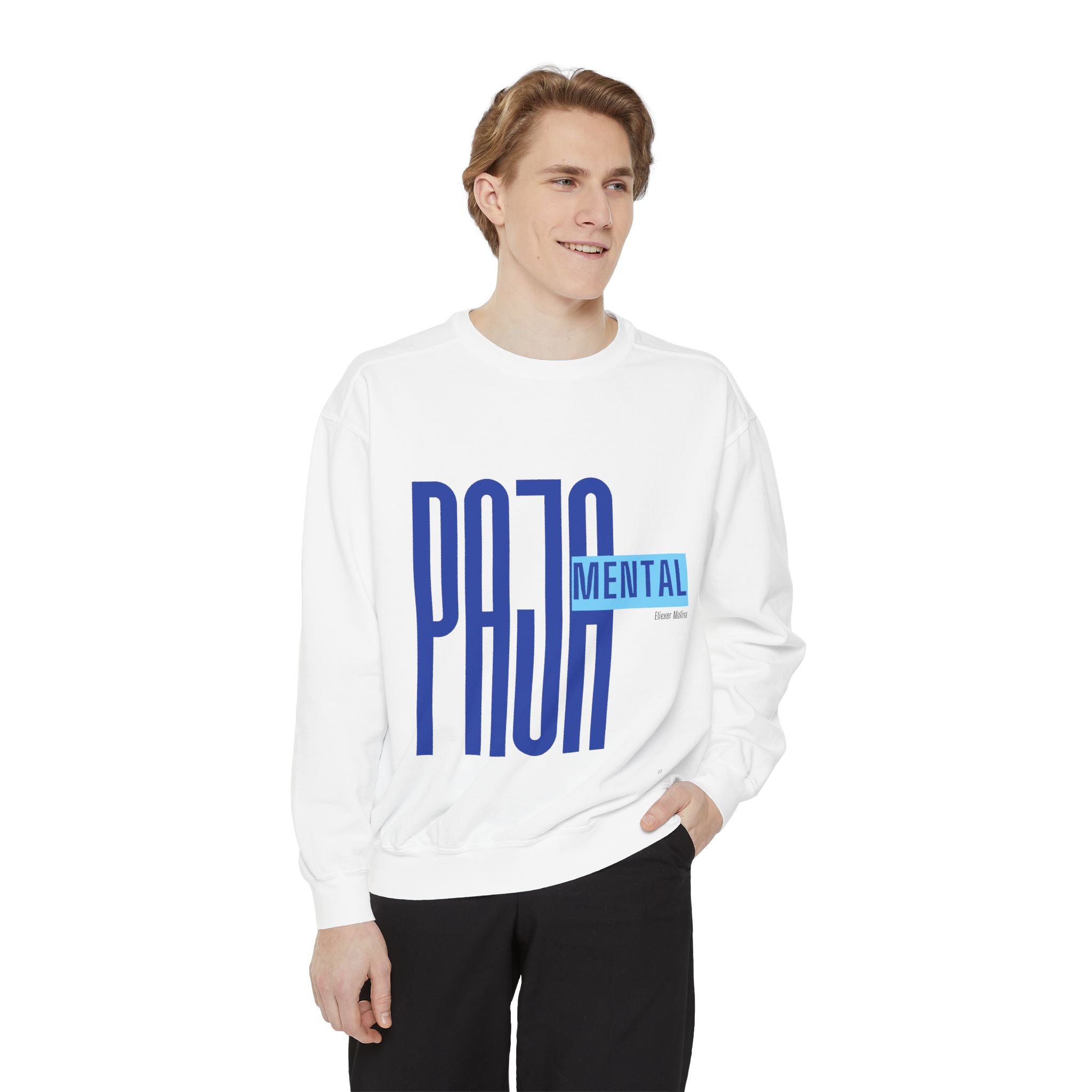 Mental Pazn Sweatshirt "Suerten Ya Esa" Spanish Graphic Crewneck