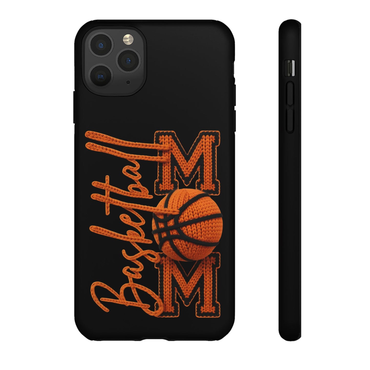 Basketball Mom Phone Case  'Basketball MOM' Protective Hard Cover