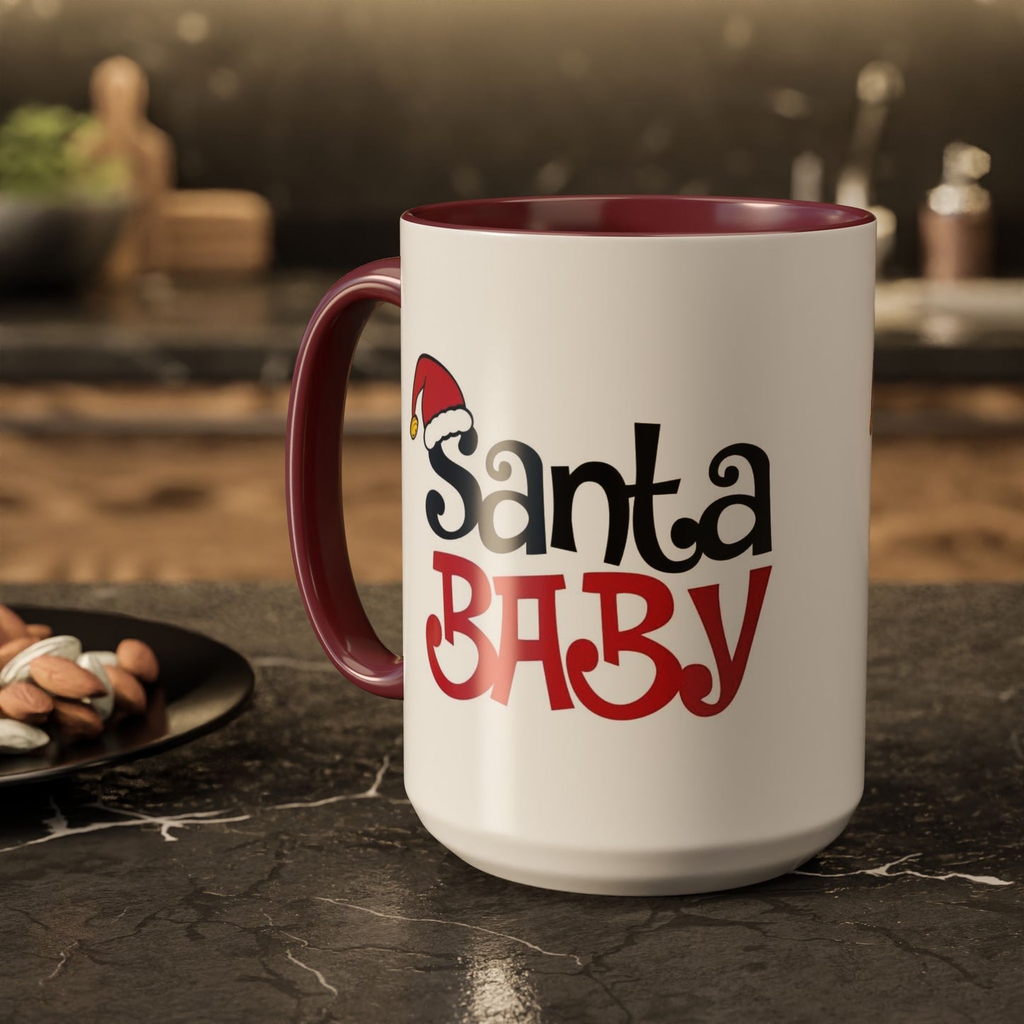 Santa Baby Colorful Mug - Perfect Holiday Gift for Coffee Lovers