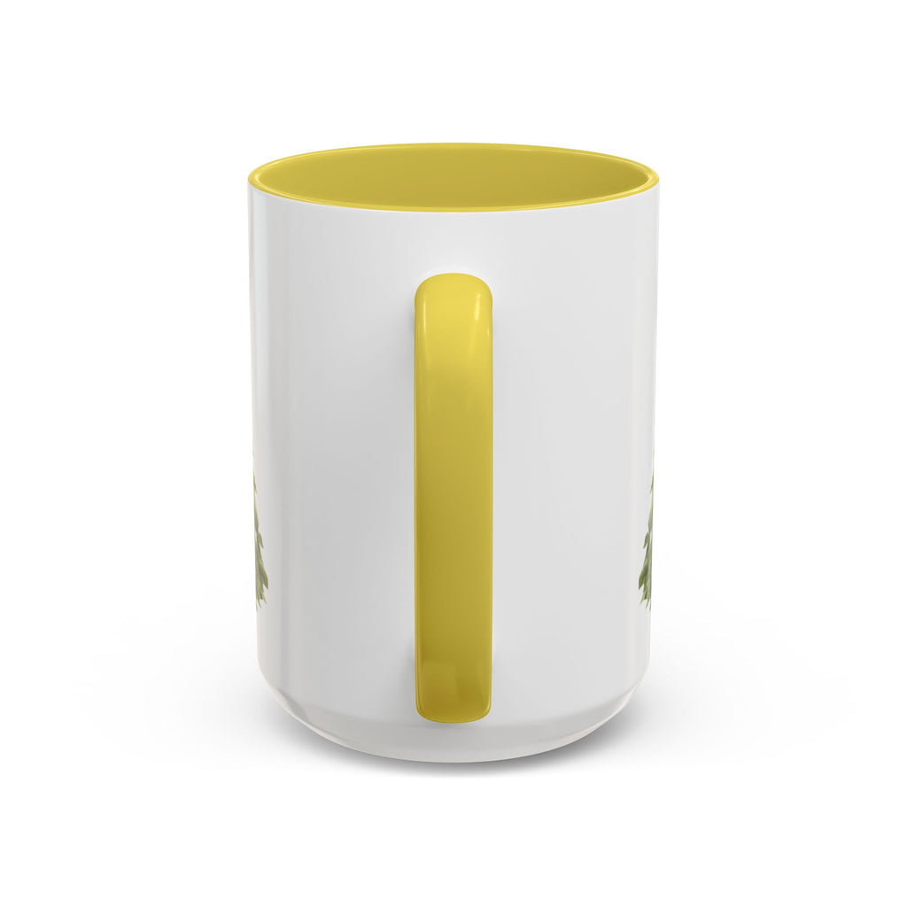 Christian Cross & Pine Tree Mug — Faith Reminder Coffee Cup (11oz/15oz)