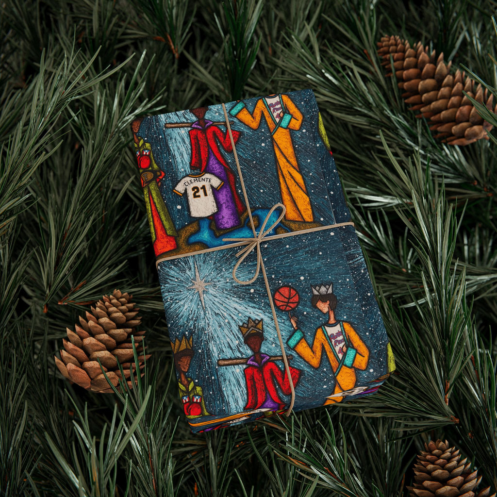 Puerto Rico Wrapping Paper – Cultural Gift Wrap | Boricua Heritage Design | Holiday & Celebration Gift Packaging